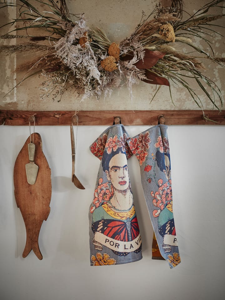 Frida Kahlo πετσέτα κουζίνας 35x50 cm, Vida Ekelund Linneväveri