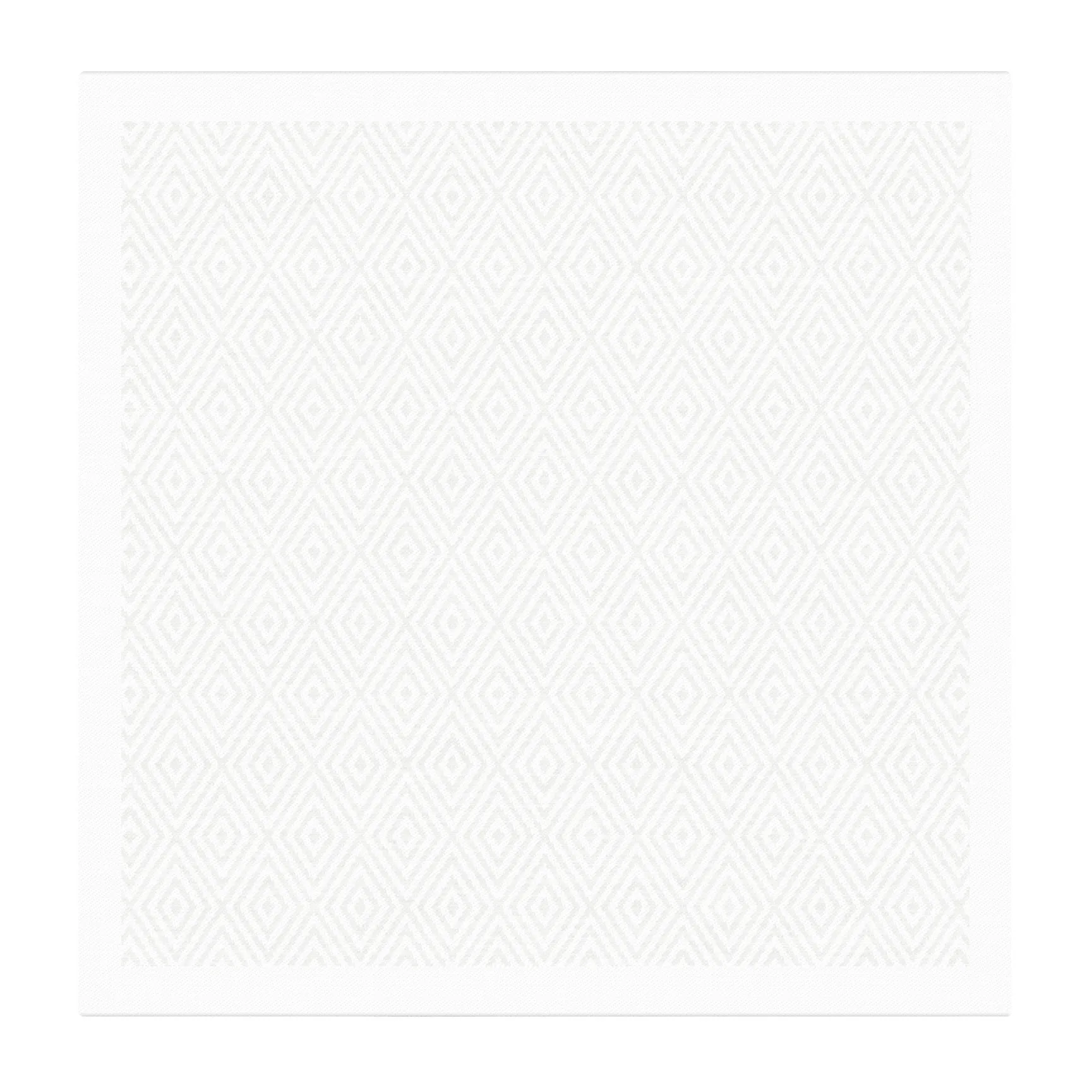 Gåsöga πετσέτα λευκασμένη, 35x35 cm Ekelund Linneväveri