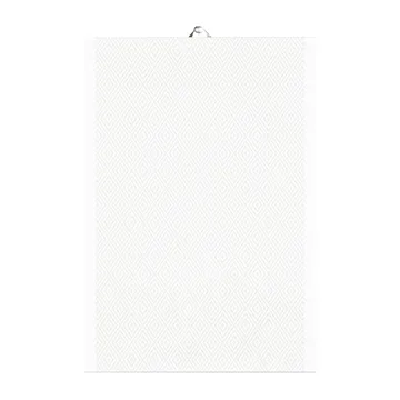 Gåsöga πετσέτα κουζίνας λευκασμένη - 35x50 cm - Ekelund Linneväveri
