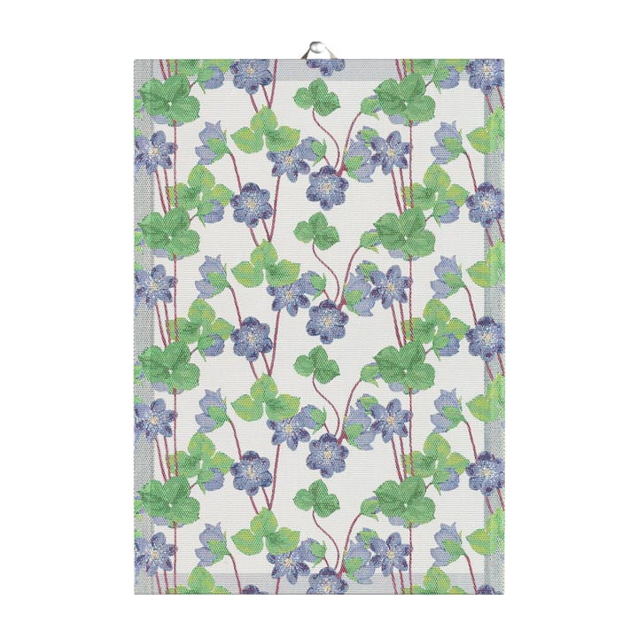 Hepatica πετσέτα κουζίνας 35x50 cm, Μπλε Ekelund Linneväveri