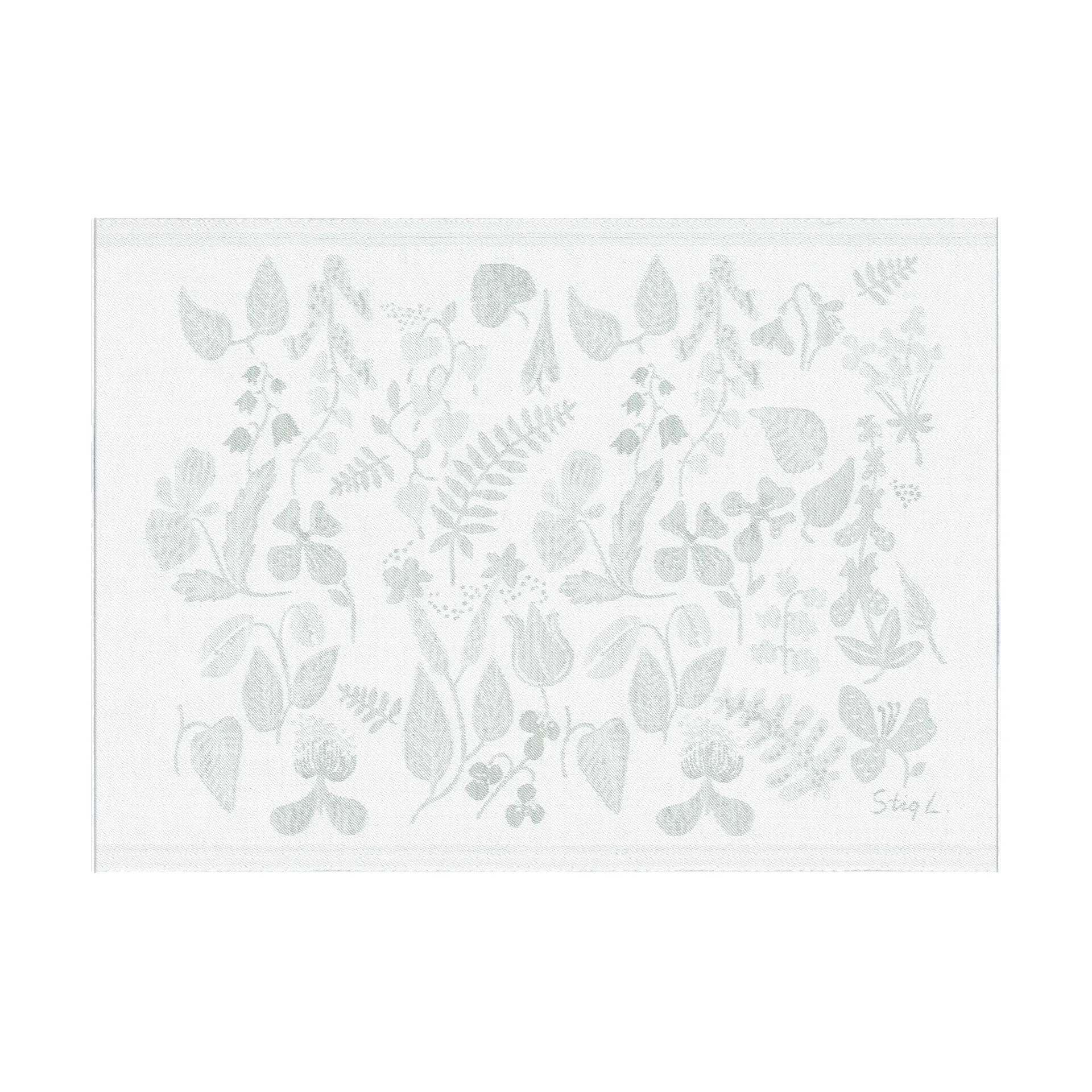 Μαξιλαροθήκη Herbarium 35x48 εκ., Γκρι Ekelund Linneväveri