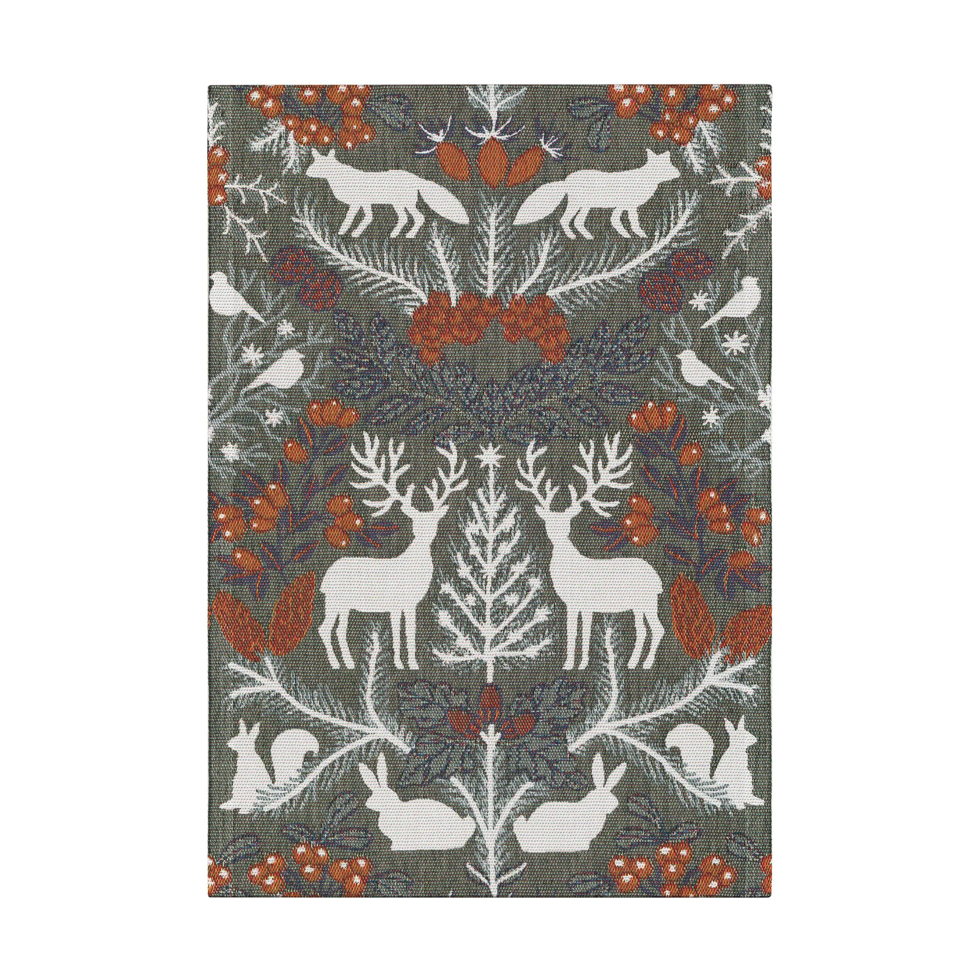 Πετσέτα κουζίνας Hjortnäs 35x50 cm, Γκρι Ekelund Linneväveri