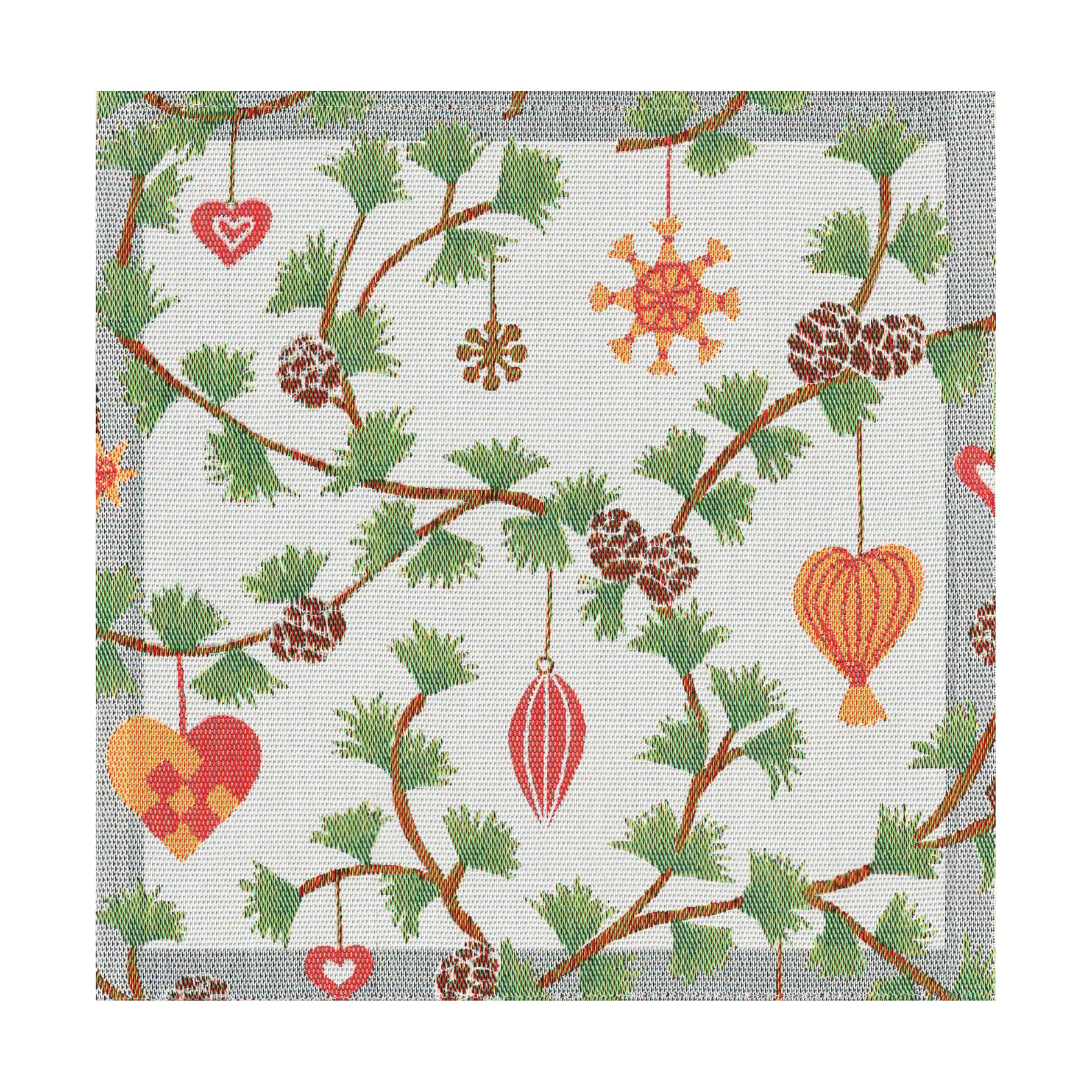 Julefröjd υφασμάτινη πετσέτα 35x35 εκ., Multi Ekelund Linneväveri