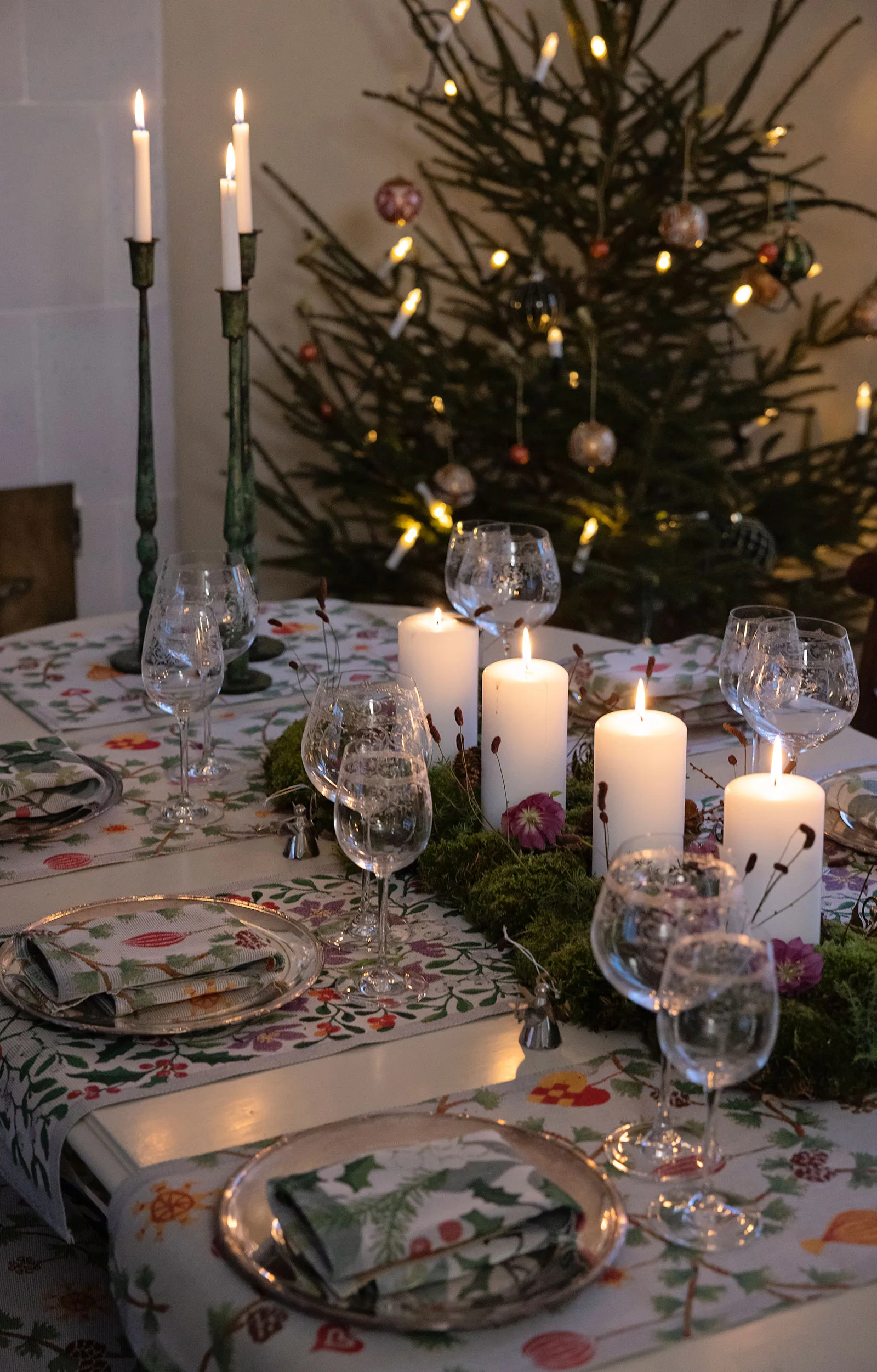 Julefröjd σουπλά 35x48 εκ., Multi Ekelund Linneväveri