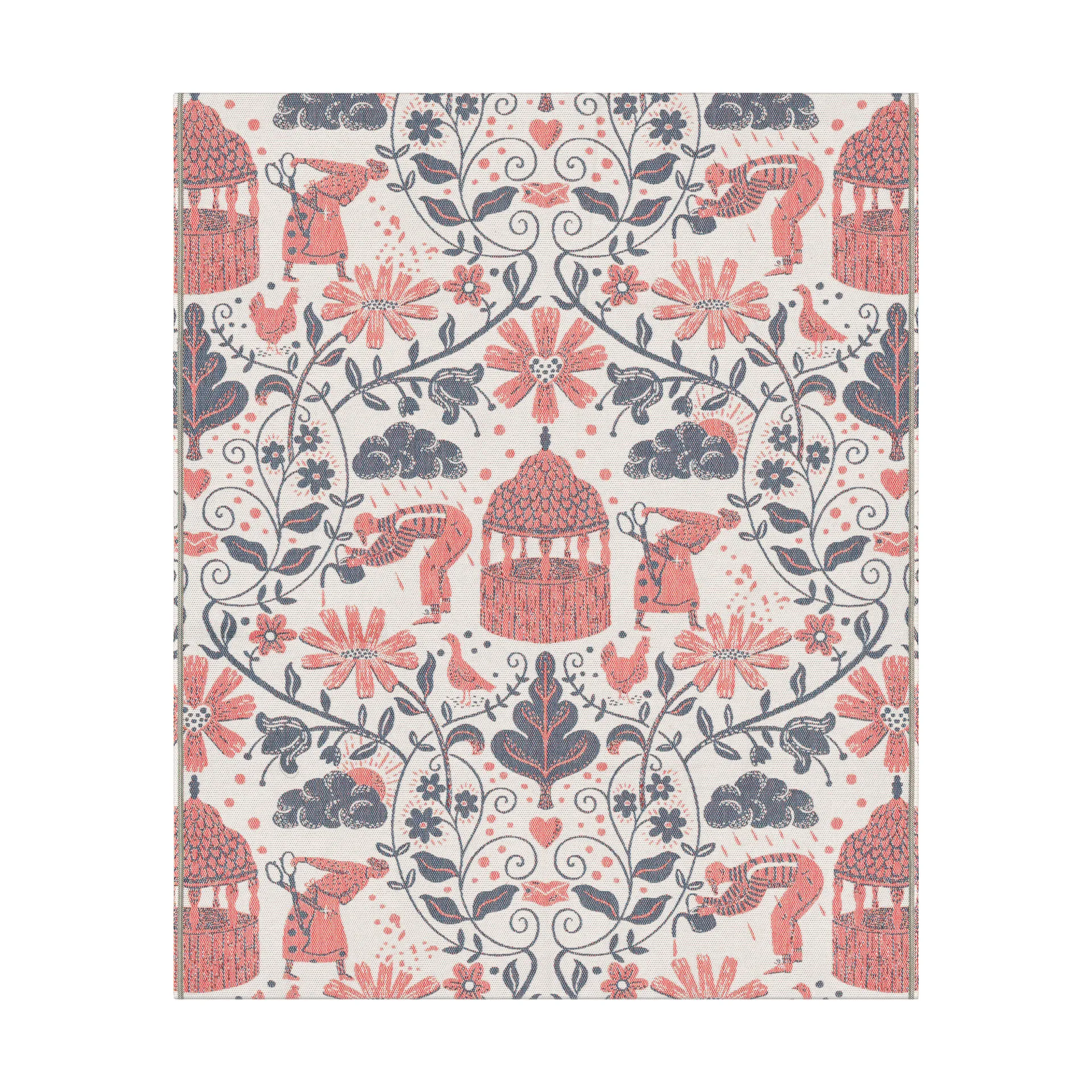 Kärleken ριχτάρι 140x170 εκ., Multi Ekelund Linneväveri