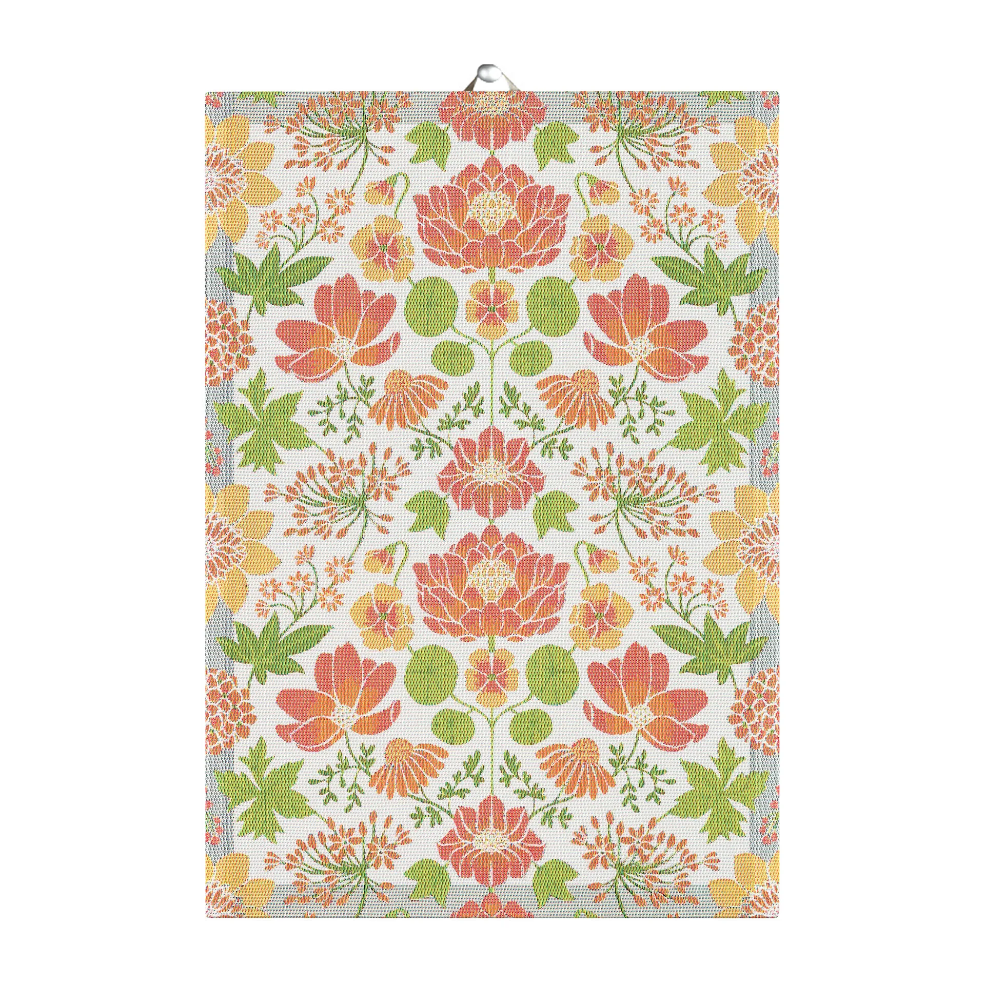 Krasse πετσέτα κουζίνας 35x50 cm, Πορτοκαλί Ekelund Linneväveri