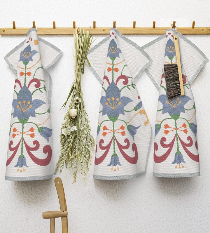 Πετσέτα κουζίνας Linda's bluebell 40x60 cm, Μπλε-γκρι Ekelund Linneväveri