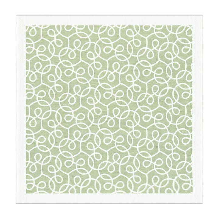 Lindblom πετσέτα 35x35 cm, ανοιχτό πράσινο Ekelund Linneväveri
