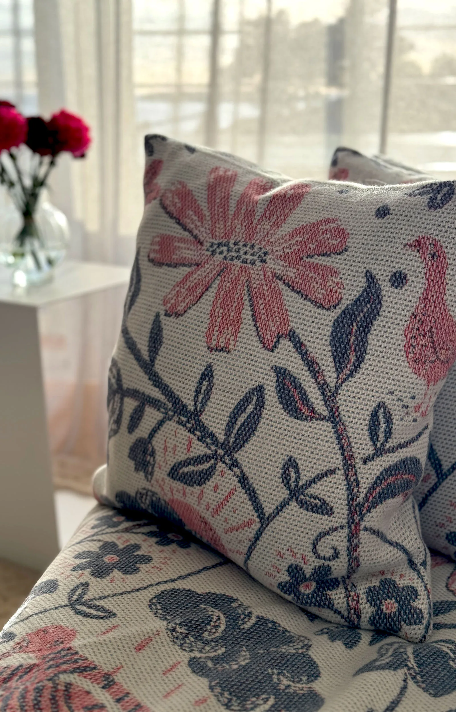 Luciamorgon τραβέρσα 35x120 εκ., Multi Ekelund Linneväveri