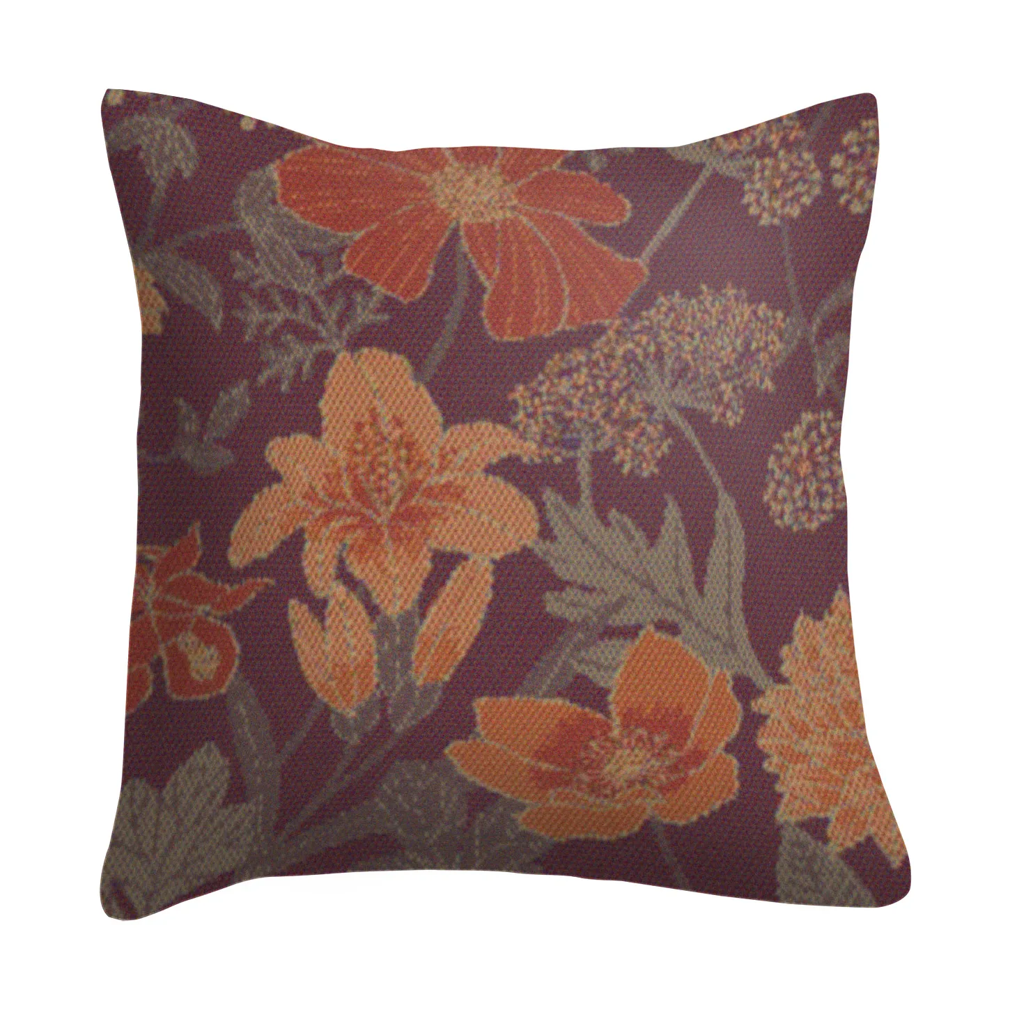 Mαλακό κάλυμμα μαξιλαριού 40x40 εκ., Καφέ Ekelund Linneväveri