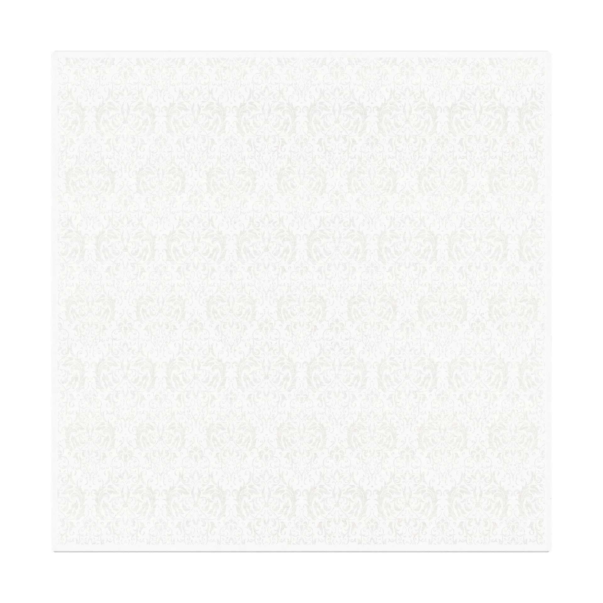 Τραπεζομάντιλο Medaljong 150x150 cm, Λευκό Ekelund Linneväveri