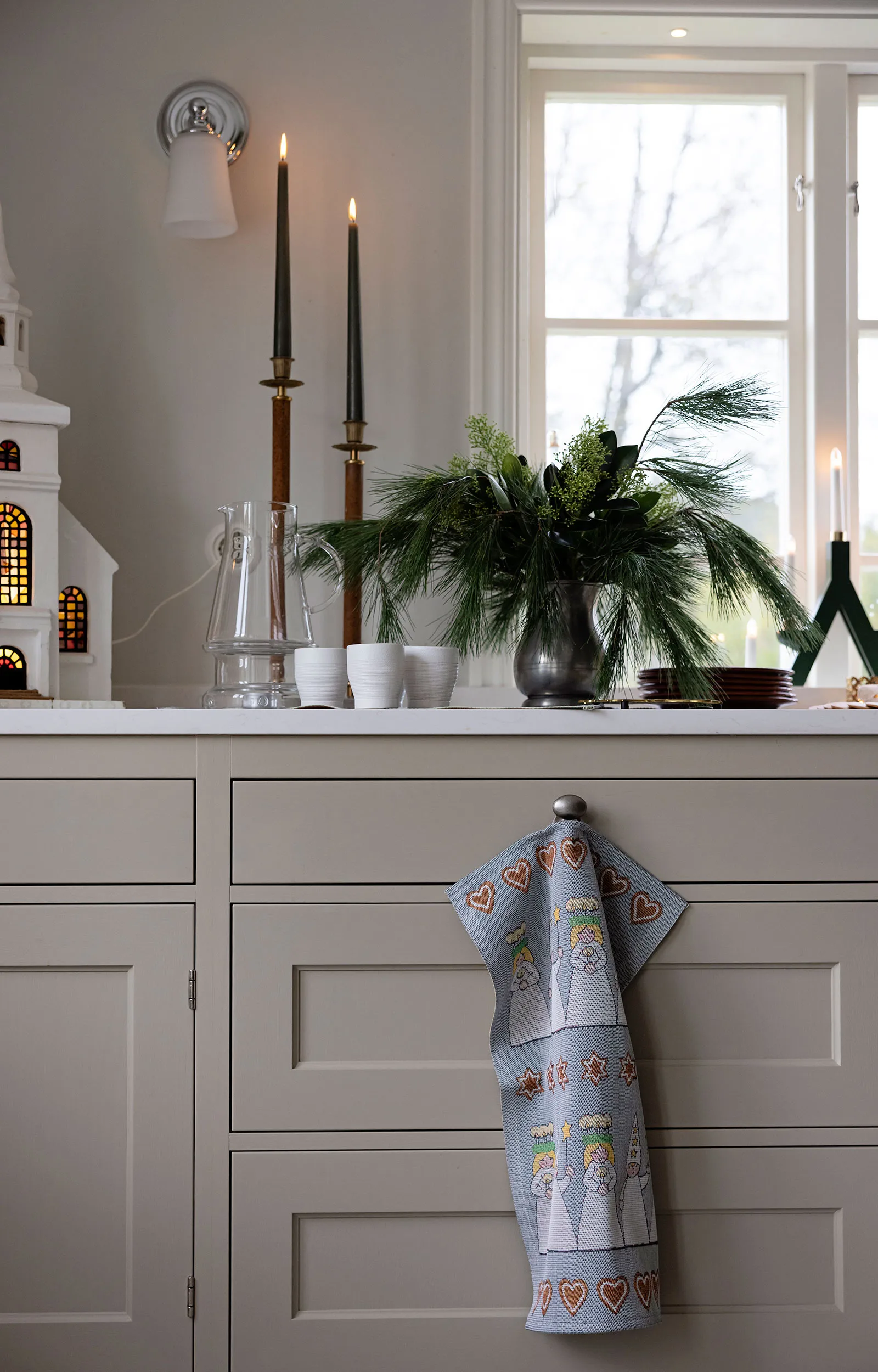 Mistelkvist τραβέρσα τραπεζιού 35x120 εκ., Multi Ekelund Linneväveri