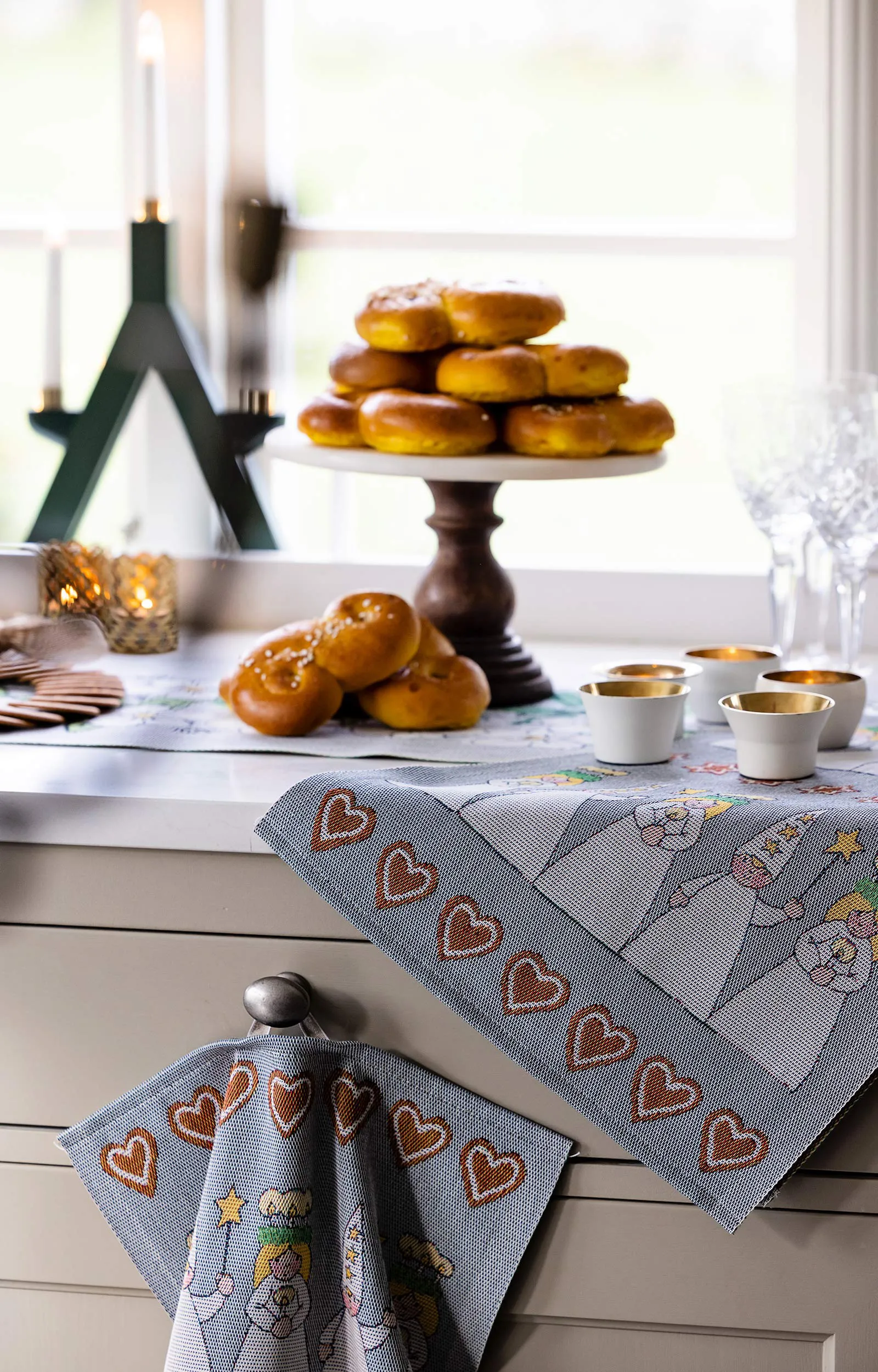 Mistelkvist τραβέρσα τραπεζιού 35x120 εκ., Multi Ekelund Linneväveri