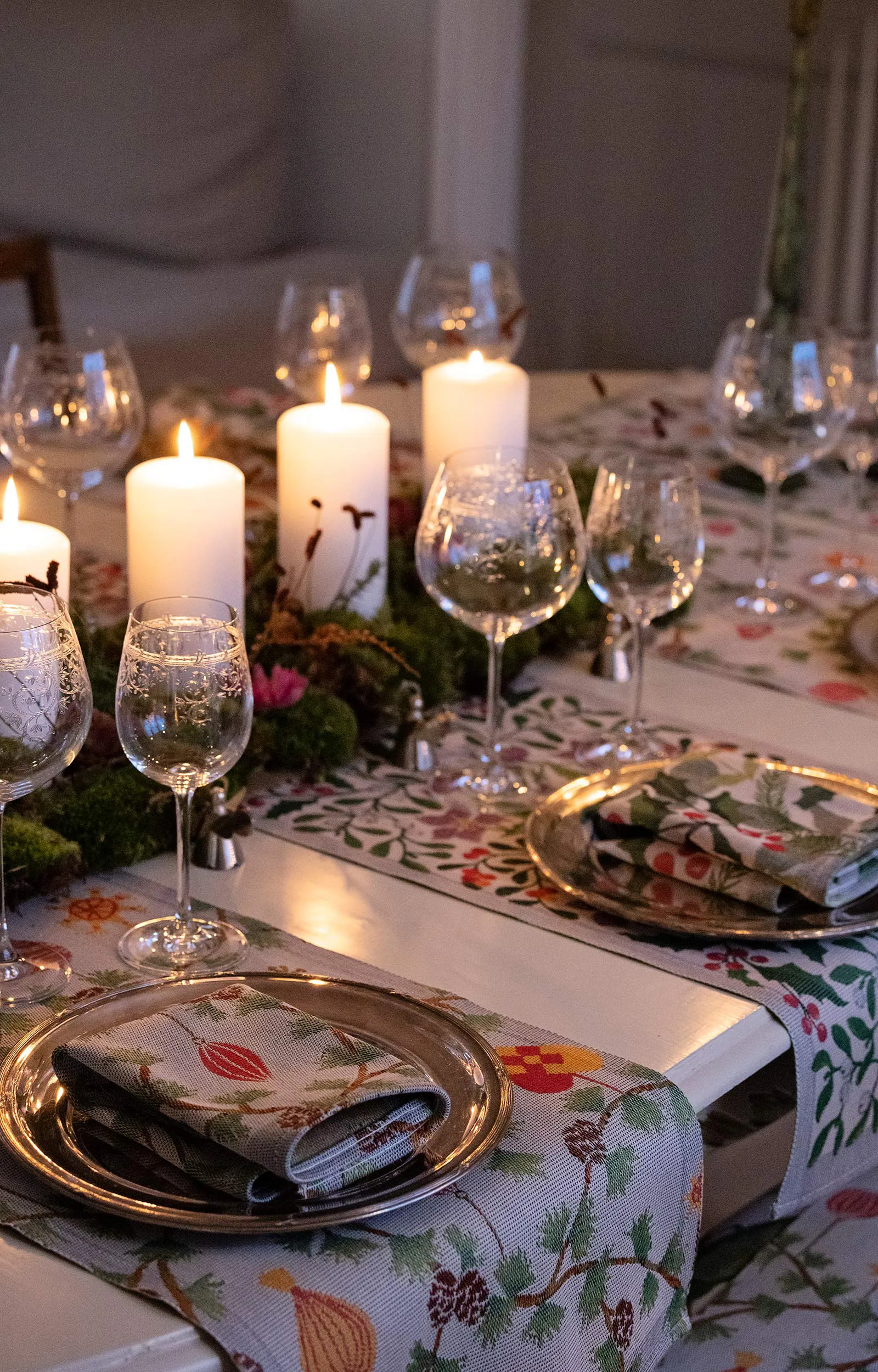 Mistelkvist πετσέτα κουζίνας 35x50 εκ., Multi Ekelund Linneväveri