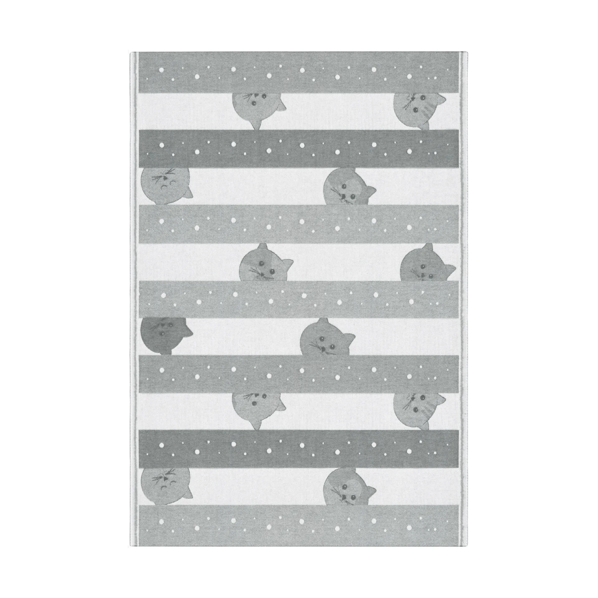 Βρεφική κουβέρτα Peekaboo 72x105 cm, Γκρι Ekelund Linneväveri