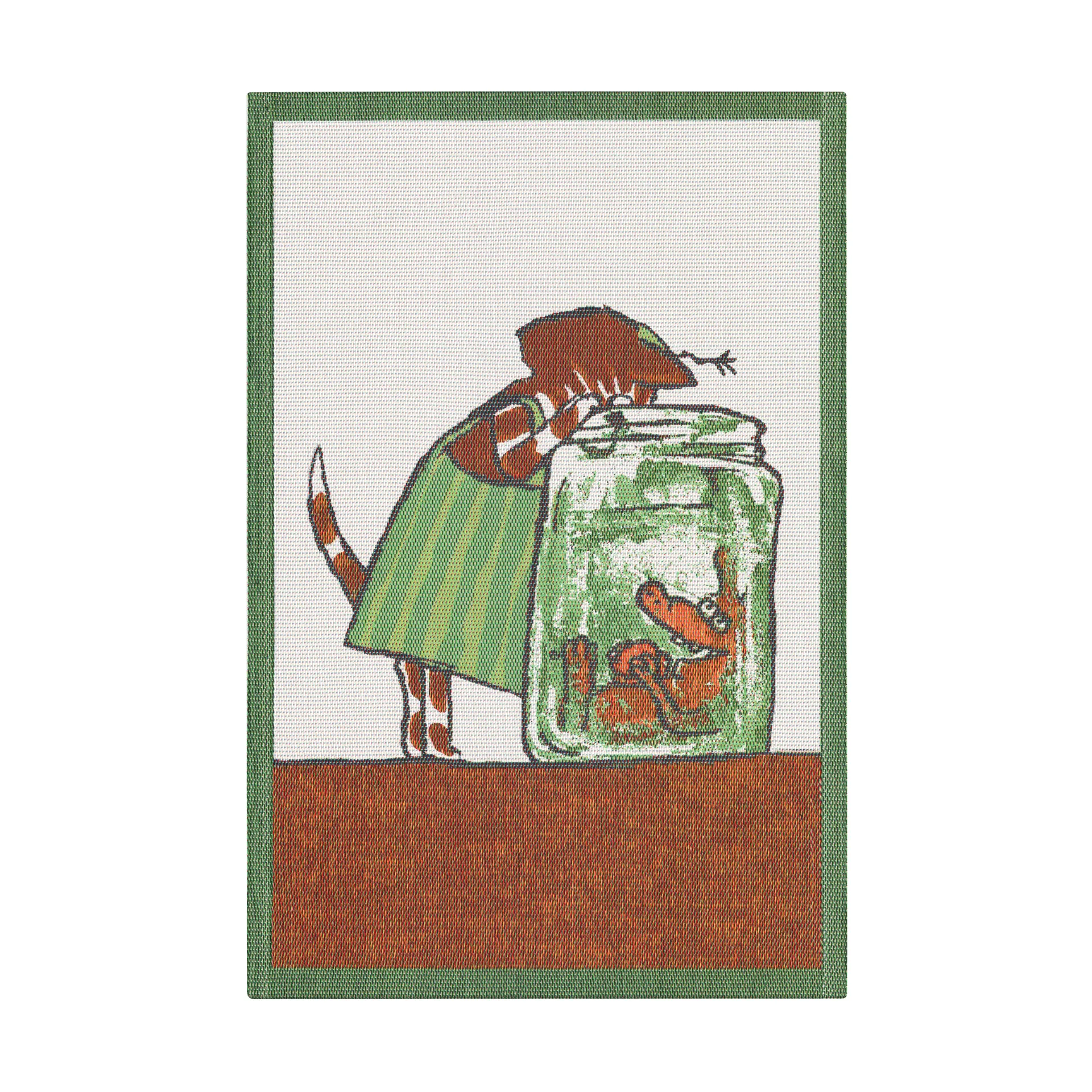 Πετσέτα κουζίνας Pettson & Findus multi 40x60 cm, Curious Ekelund Linneväveri