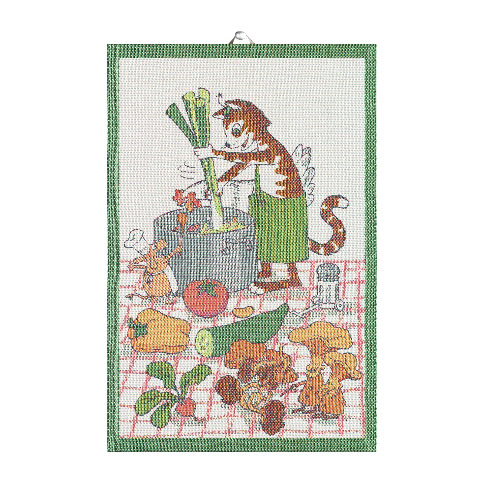 Pettson & Findus πετσέτα κουζίνας, Μαγειρική Ekelund Linneväveri