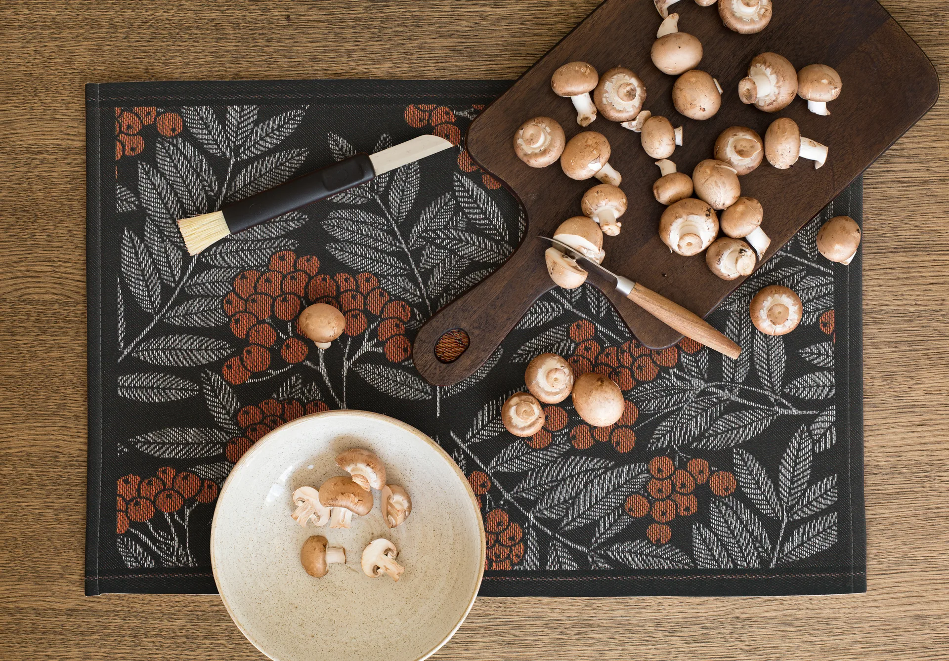 Χαλάκι πόρτας, Rönnbärssingle, 35x48 εκ Ekelund Linneväveri