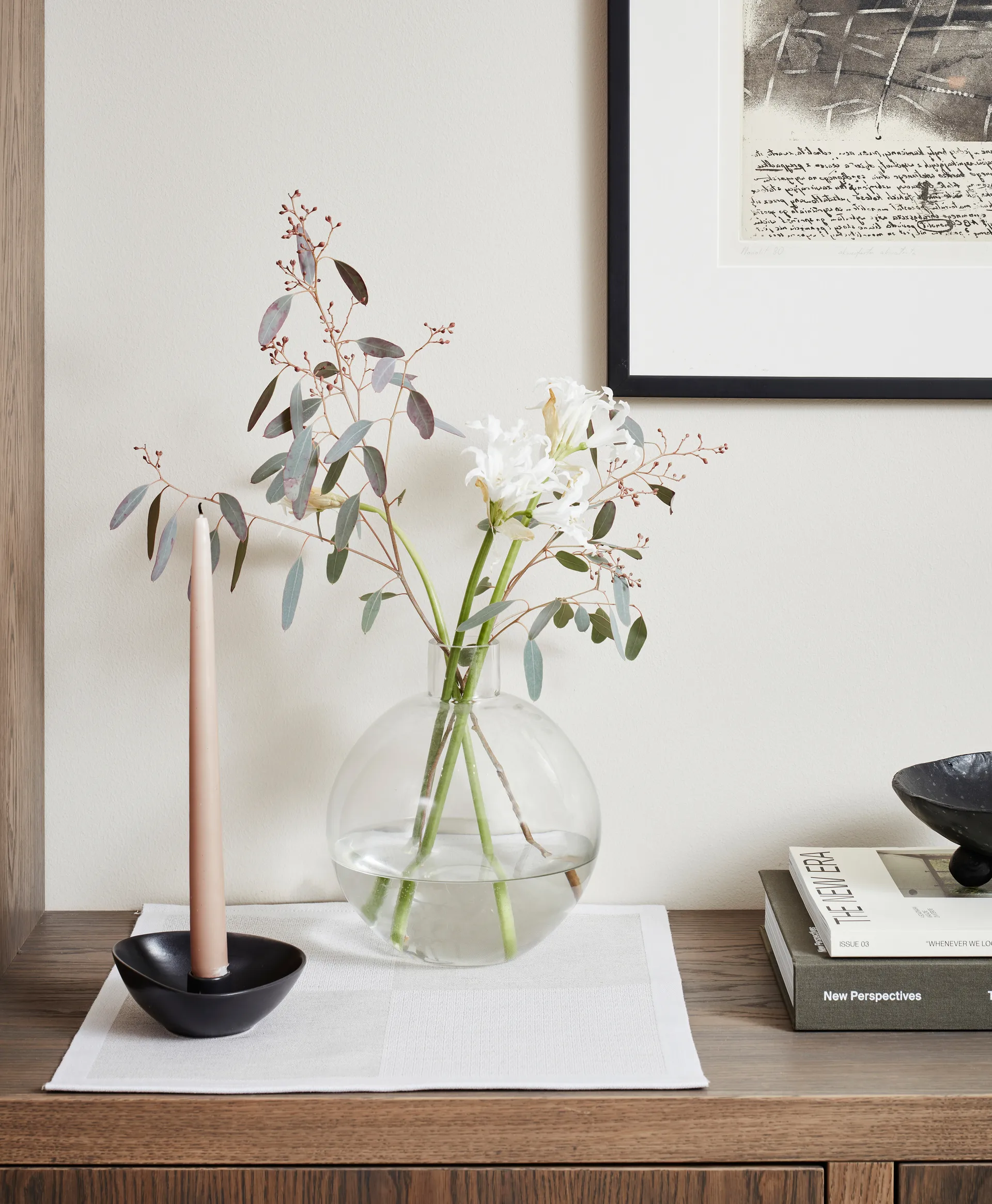 Ruta napkin μπεζ, 35x35 cm Ekelund Linneväveri