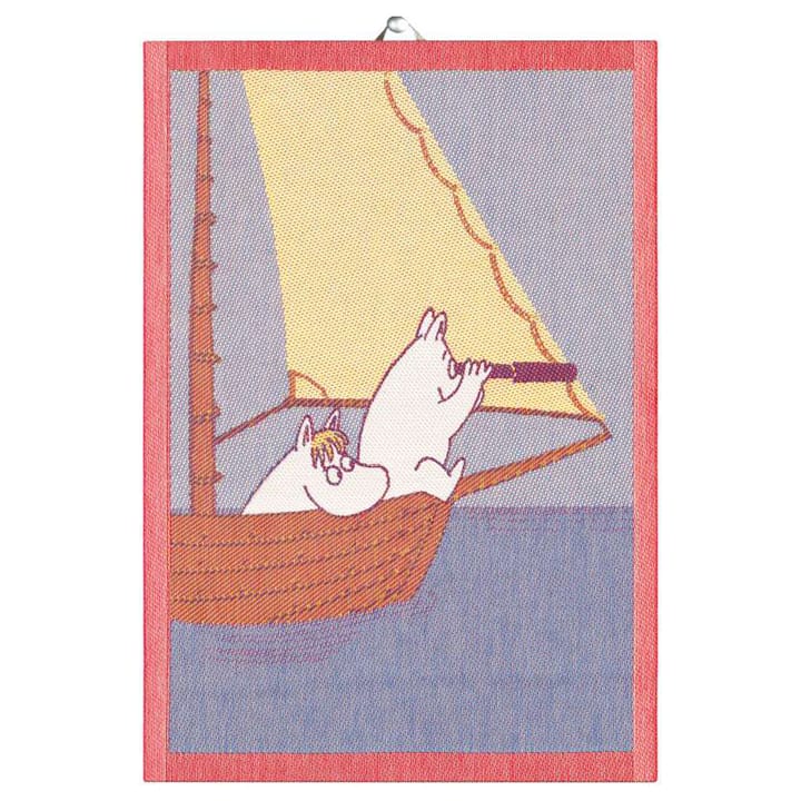 Sailing πετσέτα κουζίνας 35x50 cm, Μπλε Ekelund Linneväveri