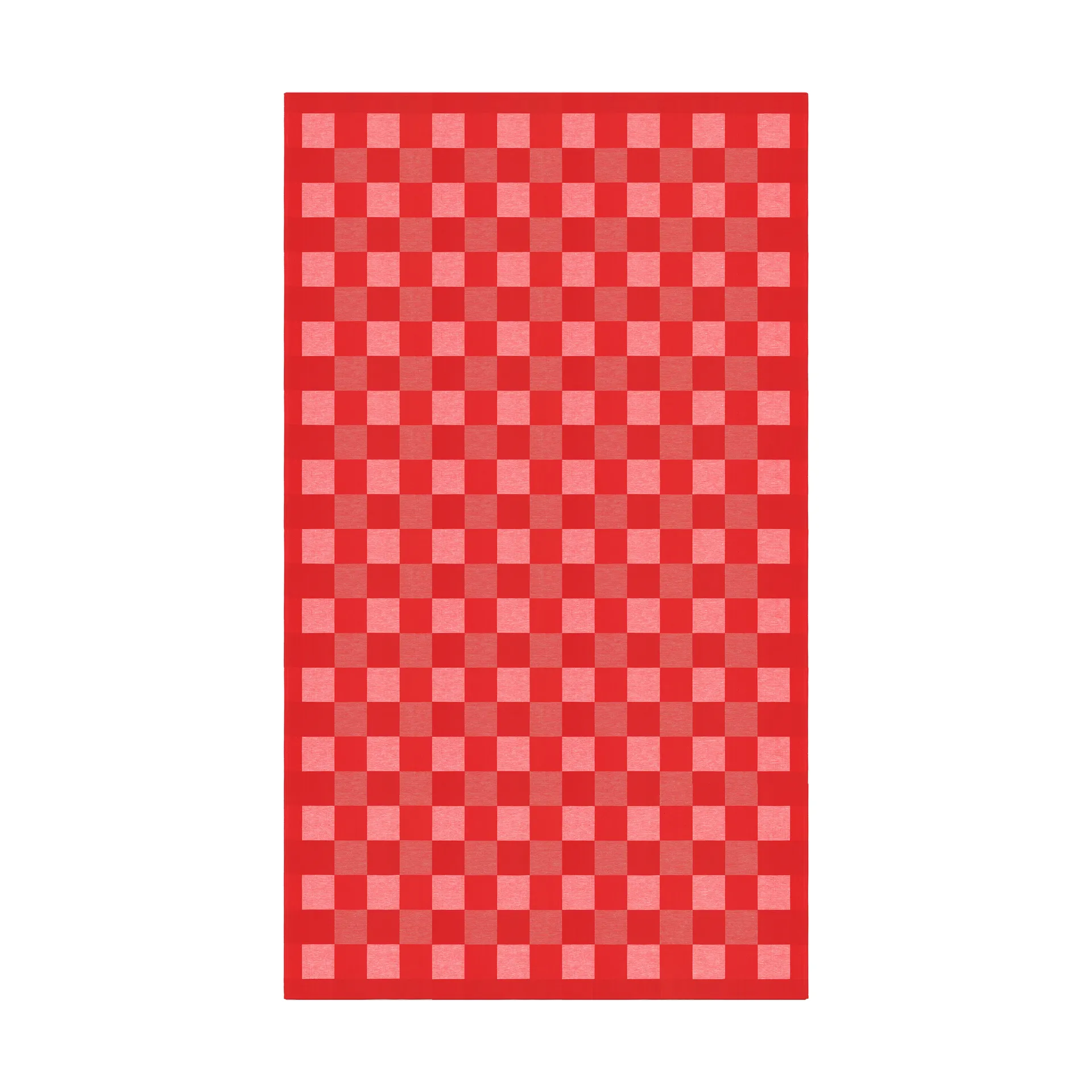 Κόκκινο τραπεζομάντιλο, Schack, 150x250 εκ Ekelund Linneväveri