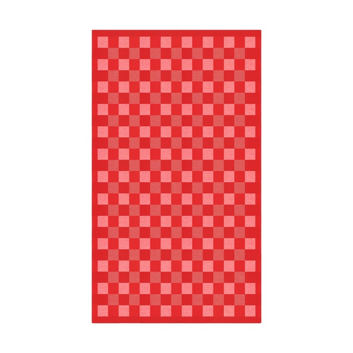 Κόκκινο τραπεζομάντιλο, Schack - 150x250 εκ - Ekelund Linneväveri