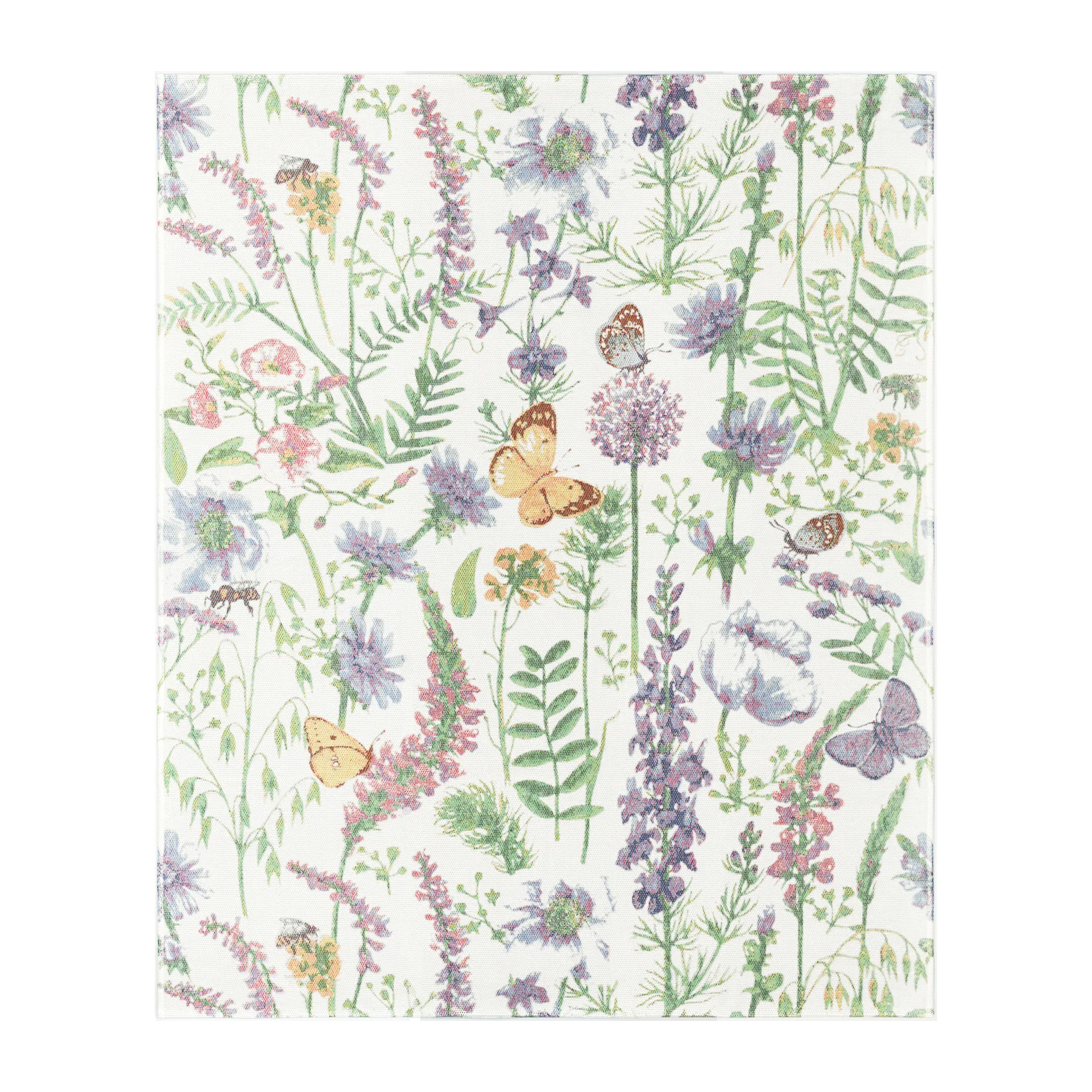 Selma βαβακερό ριχτάρι 140x170 cm, Πολύχρωμο Ekelund Linneväveri