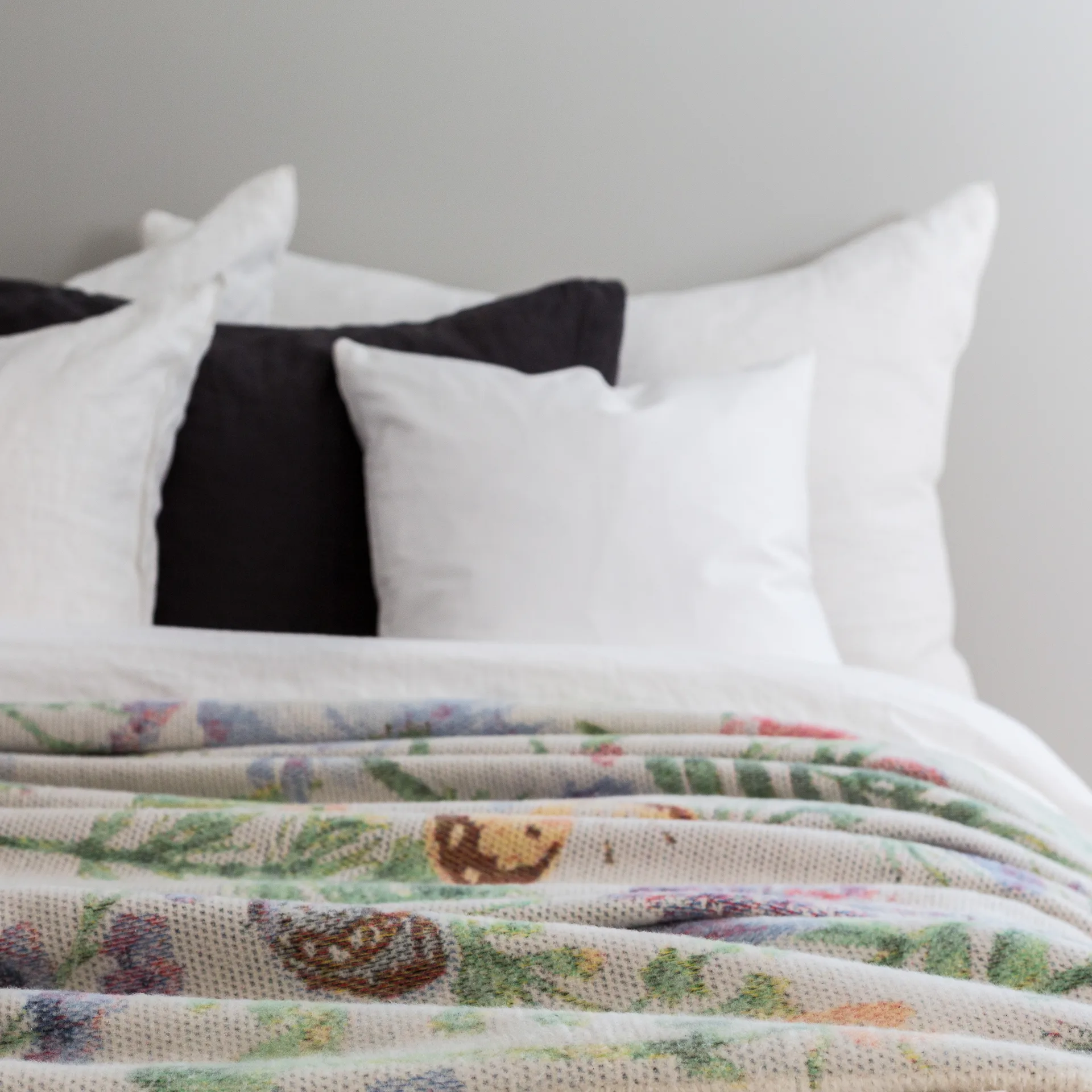 Selma βαβακερό ριχτάρι 140x170 cm, Πολύχρωμο Ekelund Linneväveri