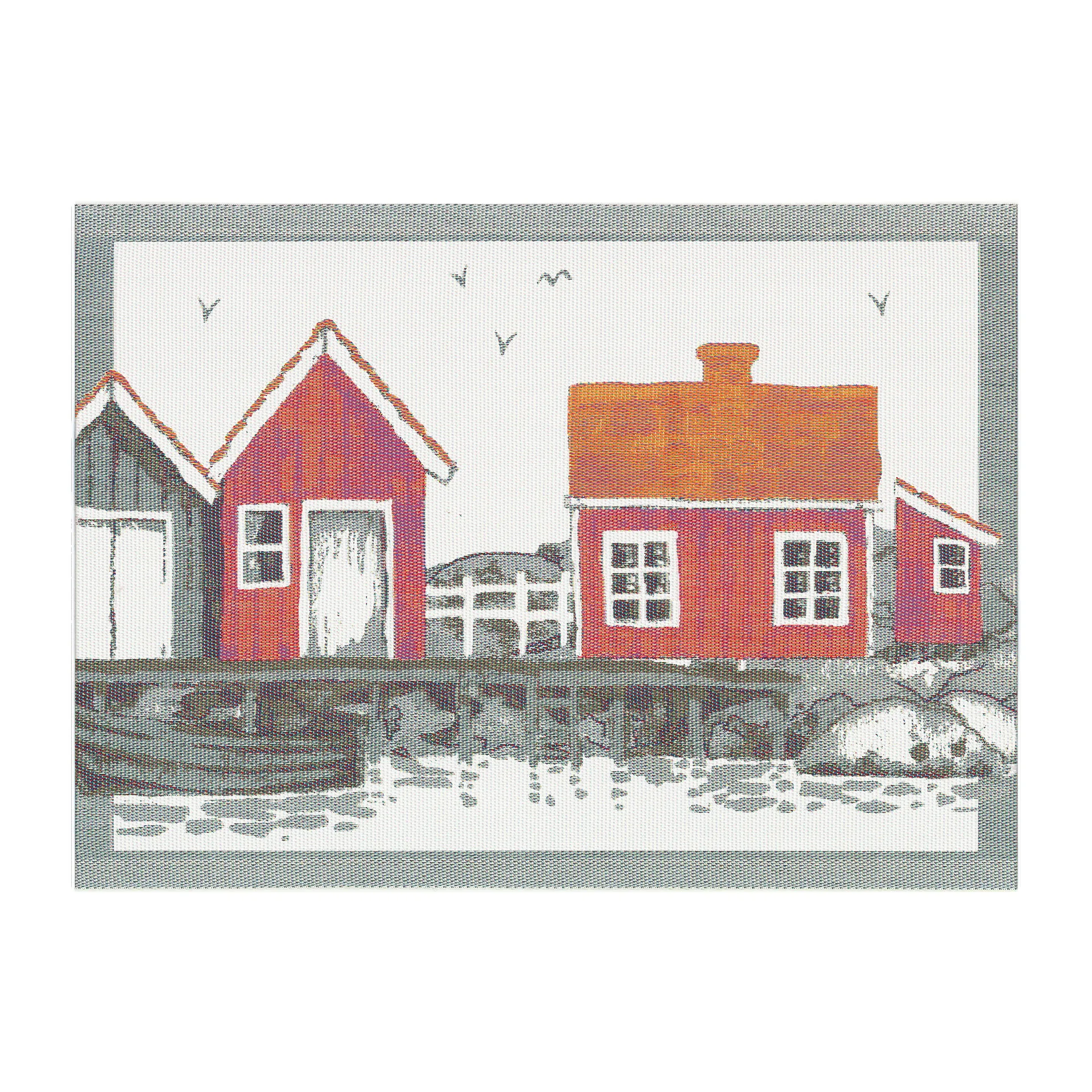 Signe σουπλά 35x48 cm, Πολύχρωμο Ekelund Linneväveri