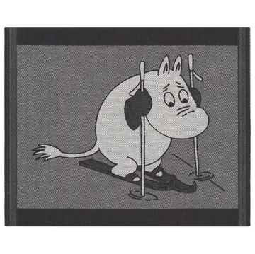 Skiing πετσέτα πιάτων 28x35 cm - μαύρο - Ekelund Linneväveri