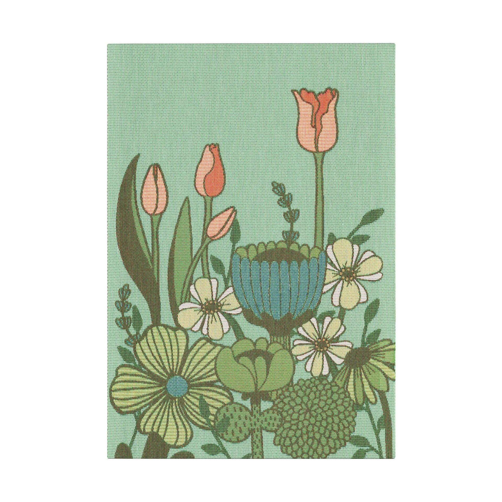 Soft Green πετσέτα κουζίνας 35x50 εκ., Πράσινο Ekelund Linneväveri