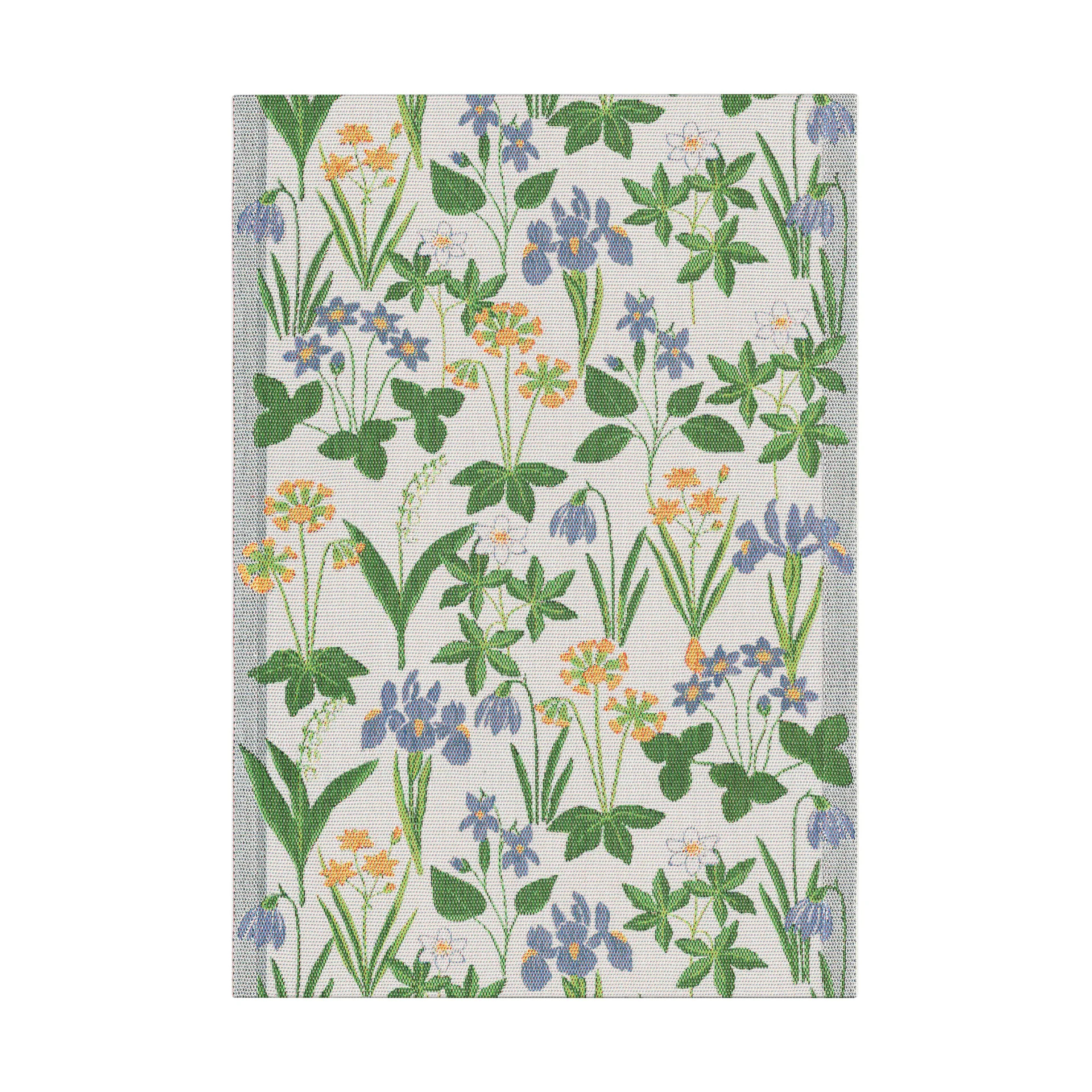 Solblå πετσέτα κουζίνας 35x50 εκ., Multi Ekelund Linneväveri