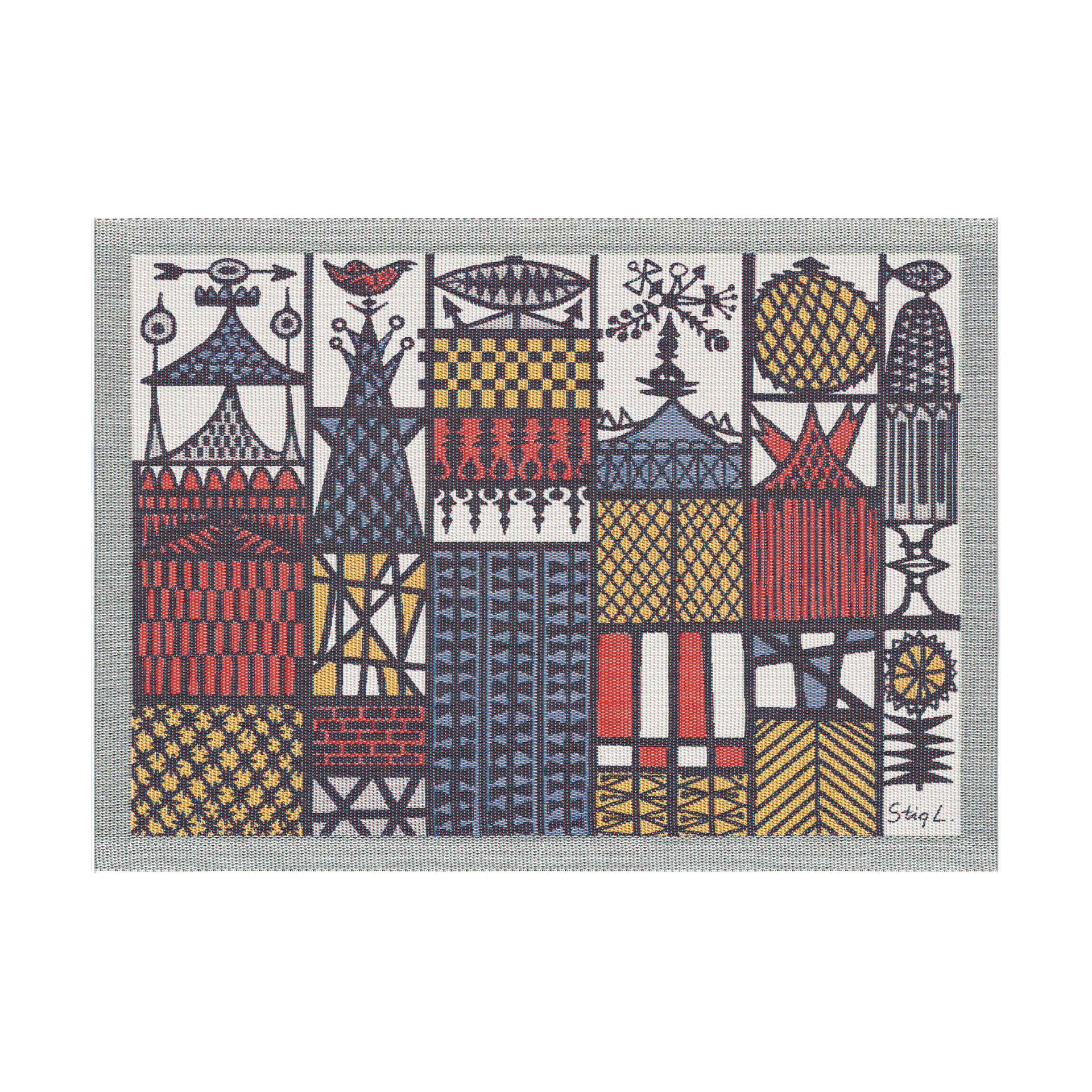 Σουπλά Stadsdel 35x48 εκ., Multi Ekelund Linneväveri