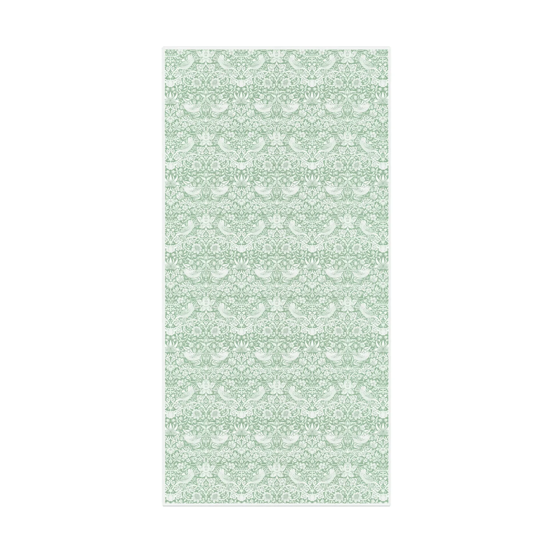 Strawberry Thief τραπεζομάντηλο 150x300 εκ., Πράσινο Ekelund Linneväveri