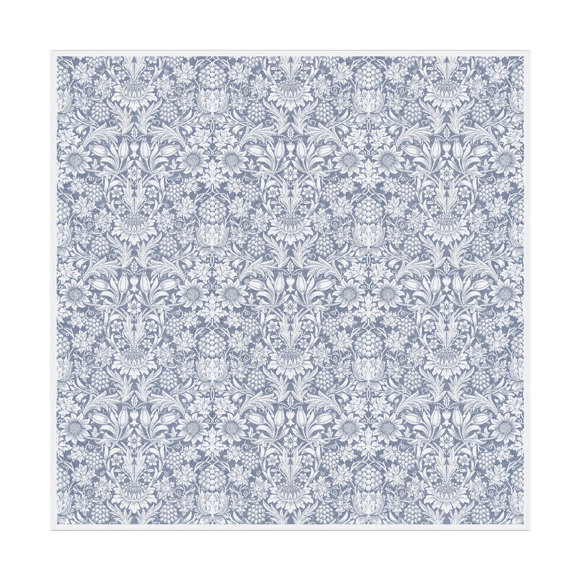 Τραπεζομάντηλο Sunflower 150x150 cm, Μπλε Ekelund Linneväveri