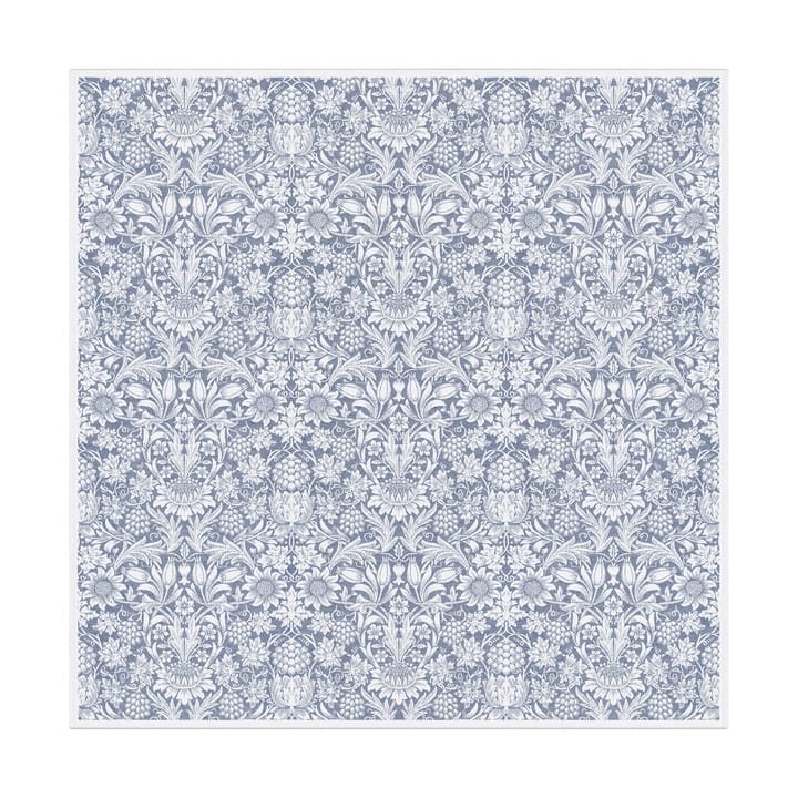 Τραπεζομάντηλο Sunflower 150x150 cm - Μπλε - Ekelund Linneväveri
