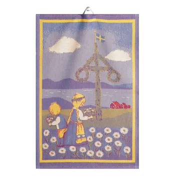 Svensk Sommar πετσέτα κουζίνας - 35x50 cm - Ekelund Linneväveri