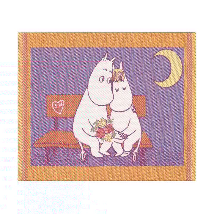 Sweetheart dish cloth 25x30 cm, Πολύχρωμο Ekelund Linneväveri