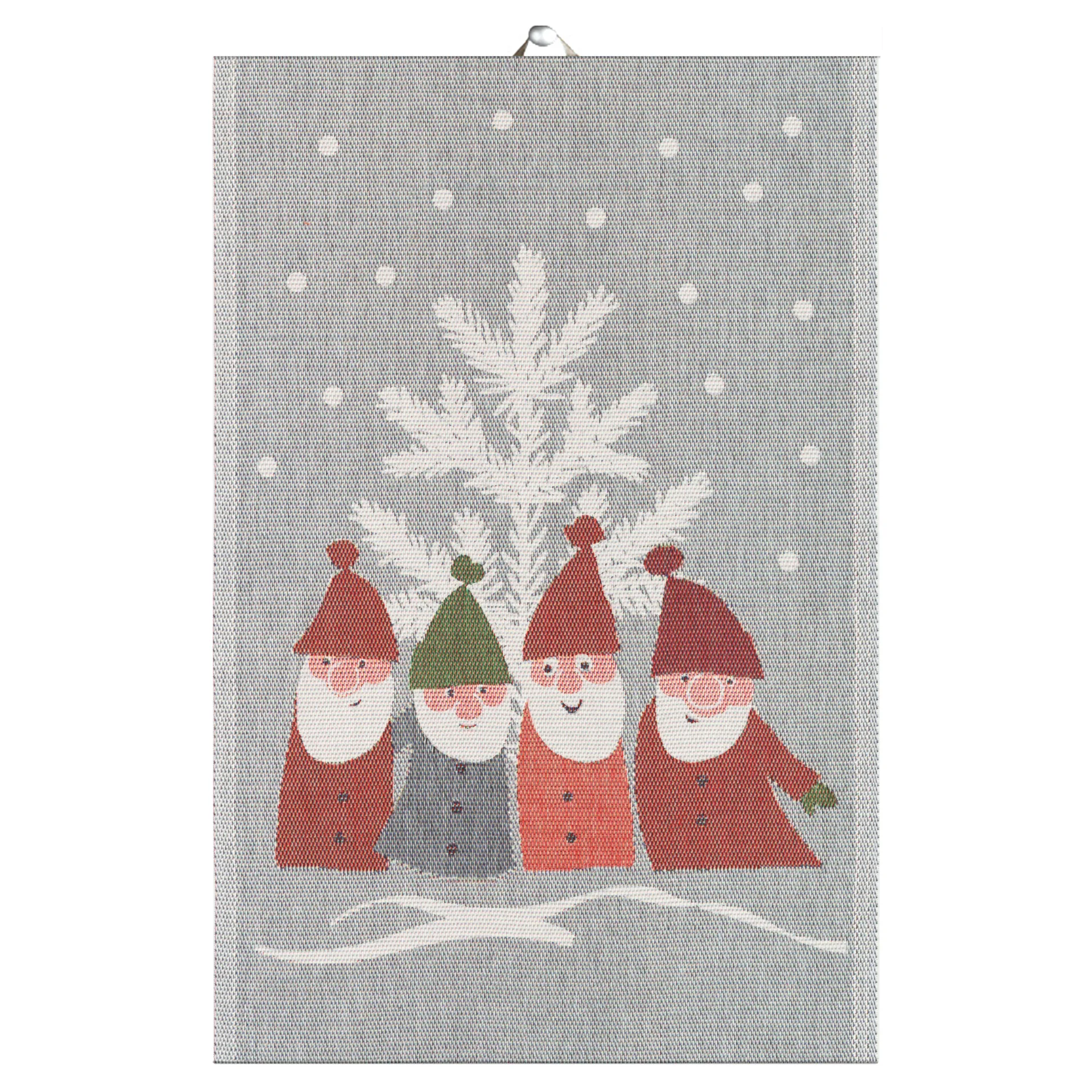 Πετσέτα κουζίνας Tomtemöte 40x60 cm, Grey-white Ekelund Linneväveri