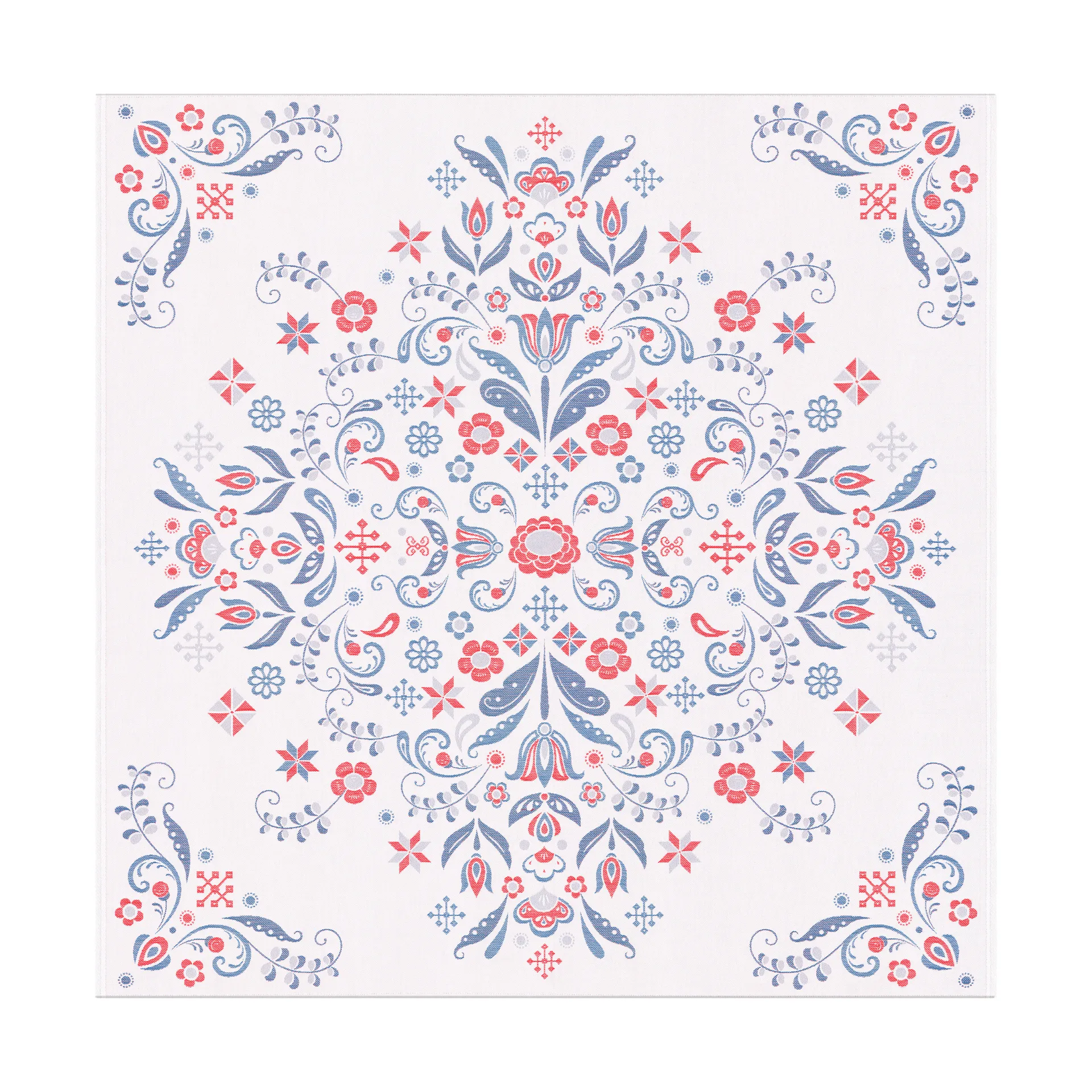 Τραπεζομάντιλο Torplyckan 145x145 εκ., Multi Ekelund Linneväveri