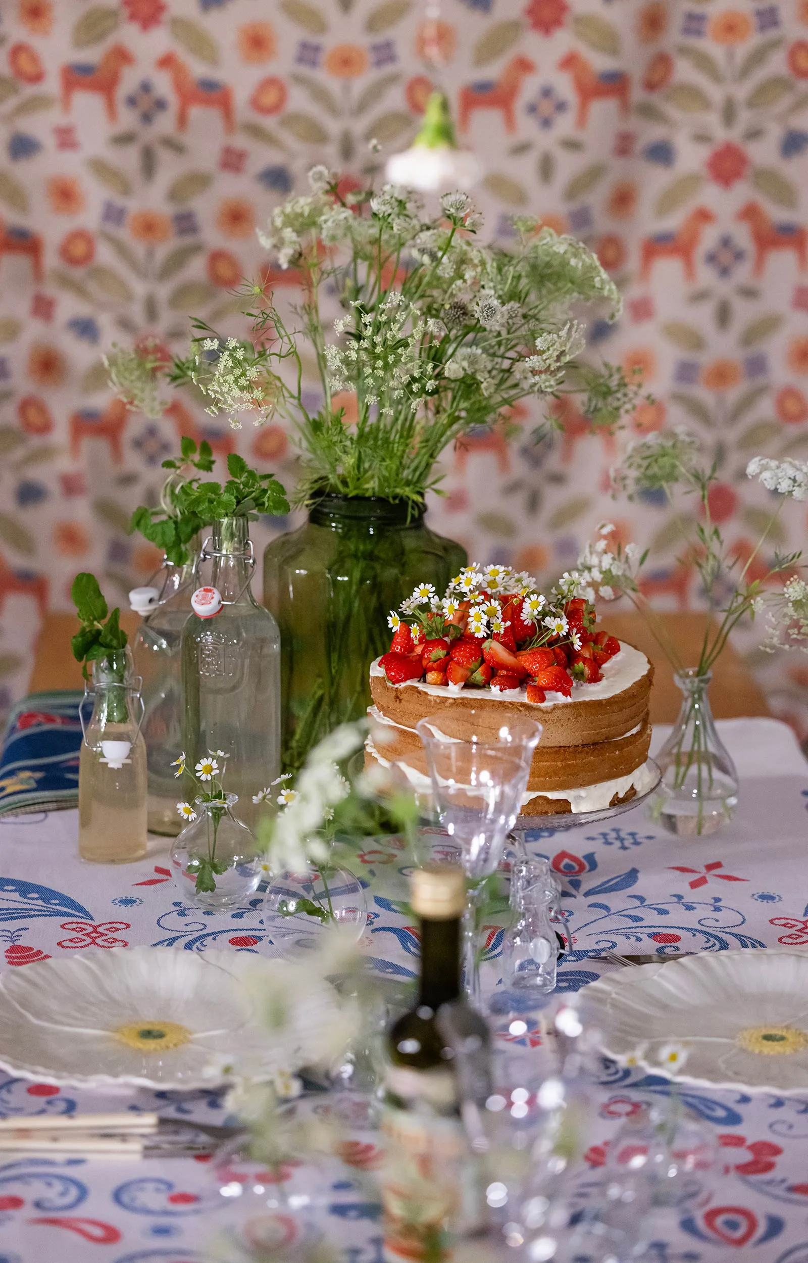 Torplyckan πετσέτα κουζίνας 35x50 εκ., Multi Ekelund Linneväveri