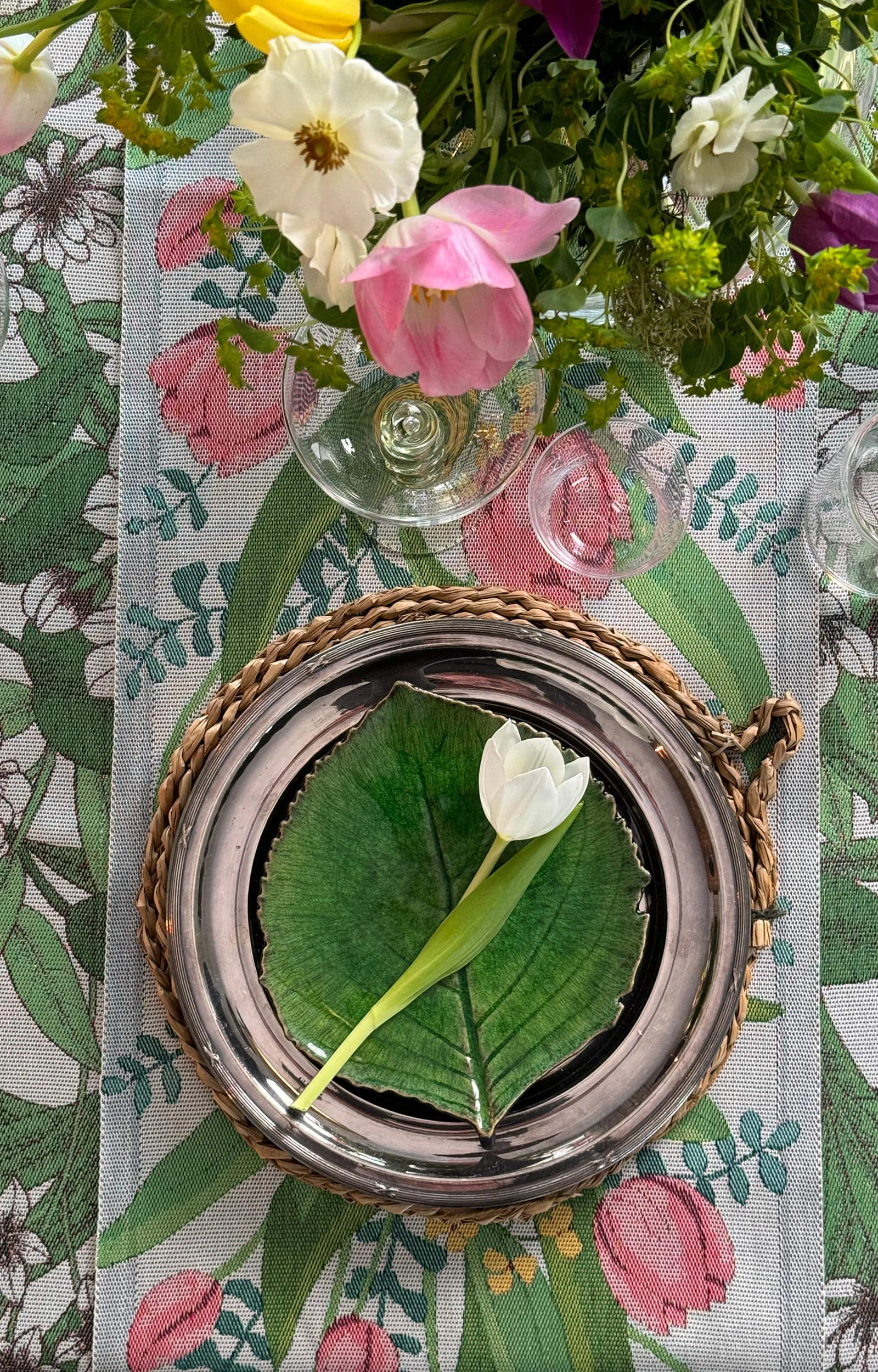 Tulpanlund πετσέτα κουζίνας 35x50 εκ, Multi Ekelund Linneväveri