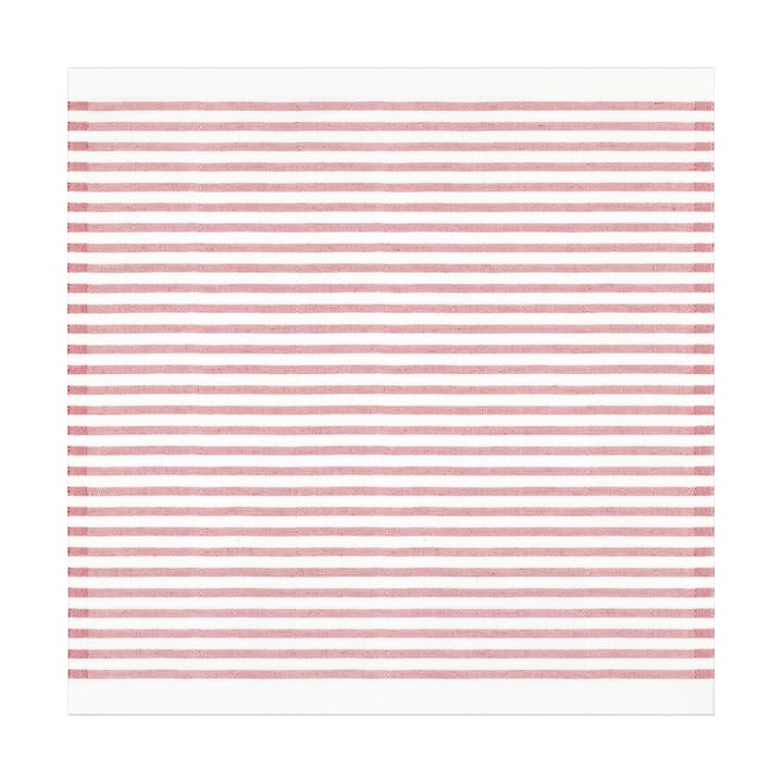 Tvärs υφασμάτινη πετσέτα 50x50 εκ. - Κόκκινο - Ekelund Linneväveri