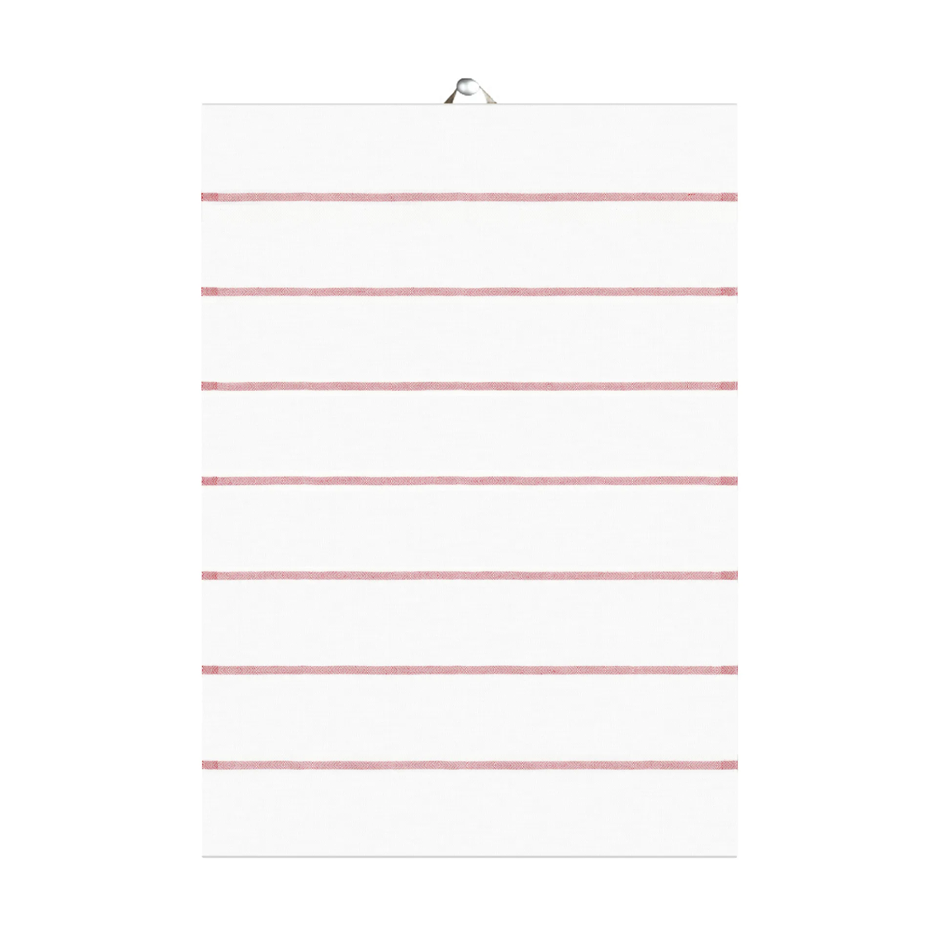 Tvärs πετσέτα κουζίνας κόκκινη, 50x70 cm Ekelund Linneväveri