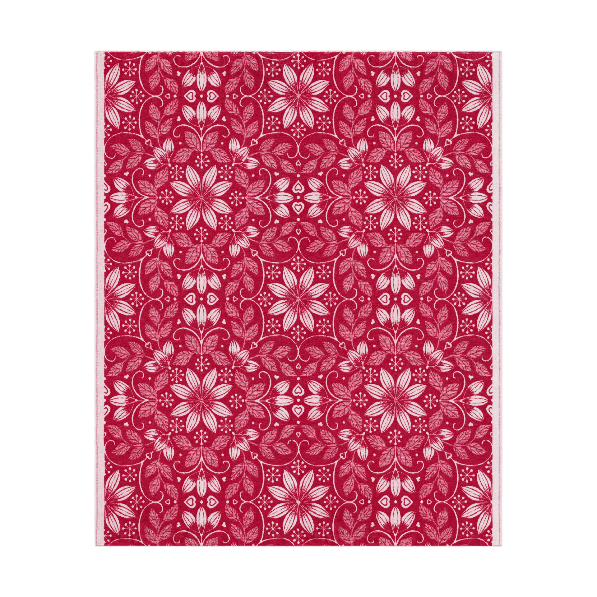 Värme βαμβακερή κουβέρτα 140x170 εκ., Κόκκινο Ekelund Linneväveri