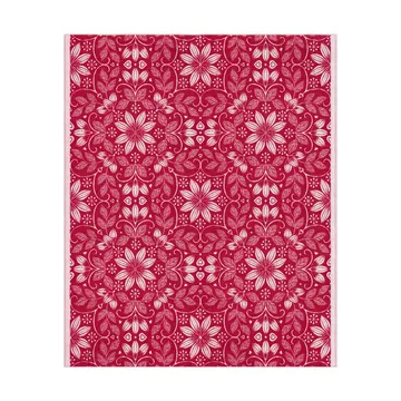 Värme βαμβακερή κουβέρτα 140x170 εκ. - Κόκκινο - Ekelund Linneväveri