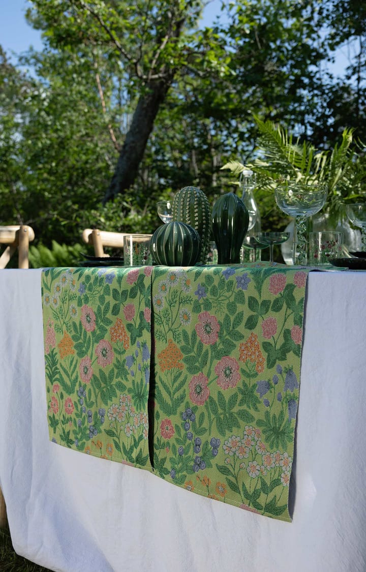 Βαμβακερή κουβέρτα Vildblomster 140x170 εκ., Multi Ekelund Linneväveri