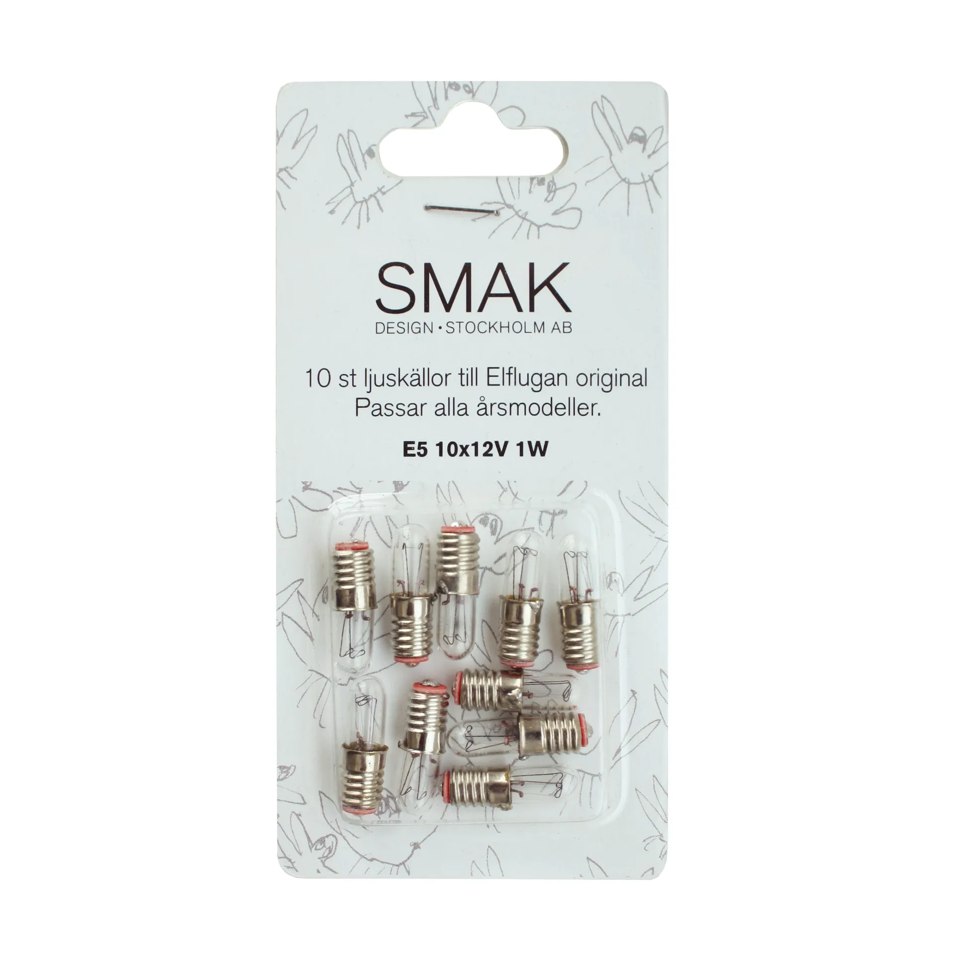 Elflugan λαμπτήρες αντικατάστασης, 10-pack Elflugan