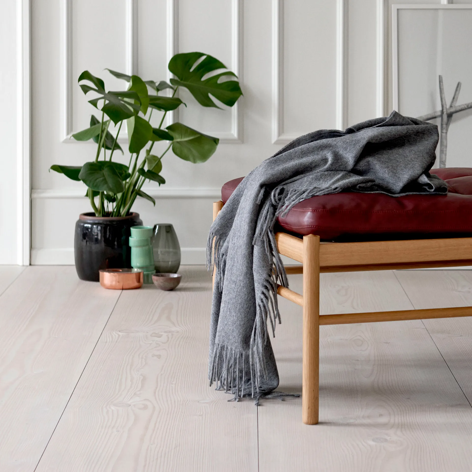 Elvang κλασικό ριχτάρι, γκρι Elvang Denmark