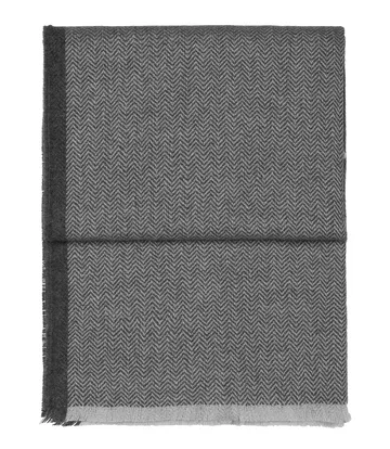 Herringbone ριχτάρι 130x190 cm - ανοιχτό γκρι-γκρι - Elvang Denmark